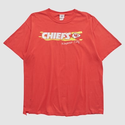 Kansas City Chiefs NFL 2000s T-shirt - Red - XL by Fanatics Real Vintage