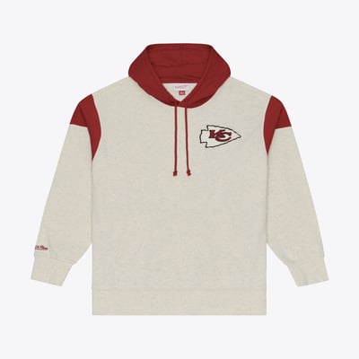 Sudadera con capucha Mitchell & Ness de los Kansas City Chiefs NFL con raíces retro vintage para hombre
