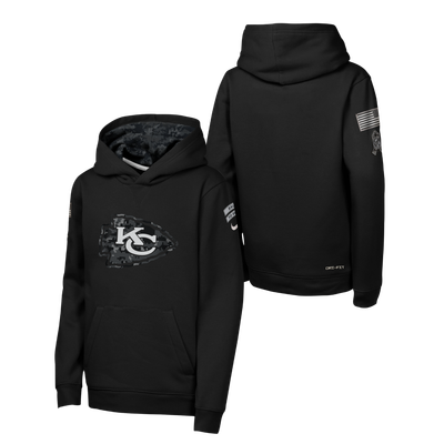 Sudadera con capucha Nike Salute To Service 2026 del Kansas City Chiefs - Jóvenes