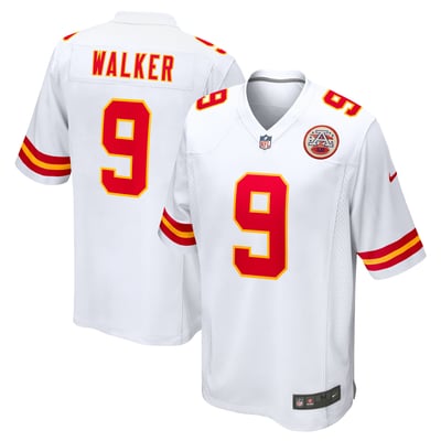 Camiseta de visitante Nike de los Kansas City Chiefs - Blanca - Kenneth Walker III - Para hombre
