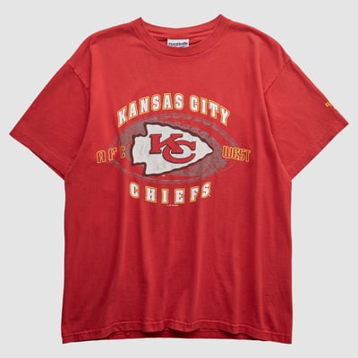 Kansas City Chiefs Reebok 1996 T-shirt - Red - S by Fanatics Real Vintage