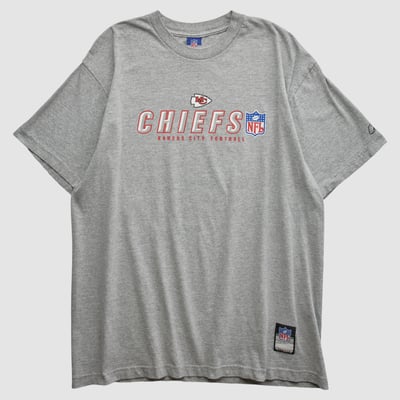 Kansas City Chiefs Reebok 2000s T-shirt - Heather Gray - L by Fanatics Real Vintage