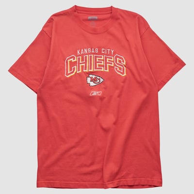 Kansas City Chiefs Reebok 2000s T-shirt - Red - M by Fanatics Real Vintage