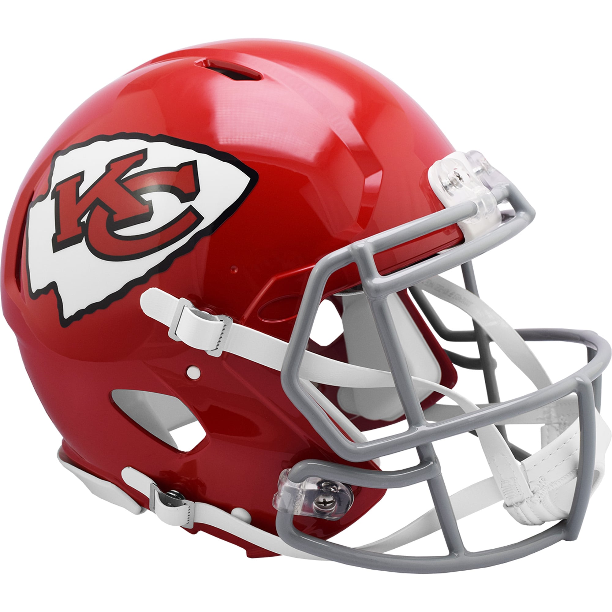 Casque authentique rétro Speed ​​Throwback des Chiefs de Kansas City, Riddell, 1963-1973