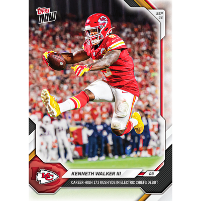 Kenneth Walker III - 2026 NFL Topps NOW® - Card 17