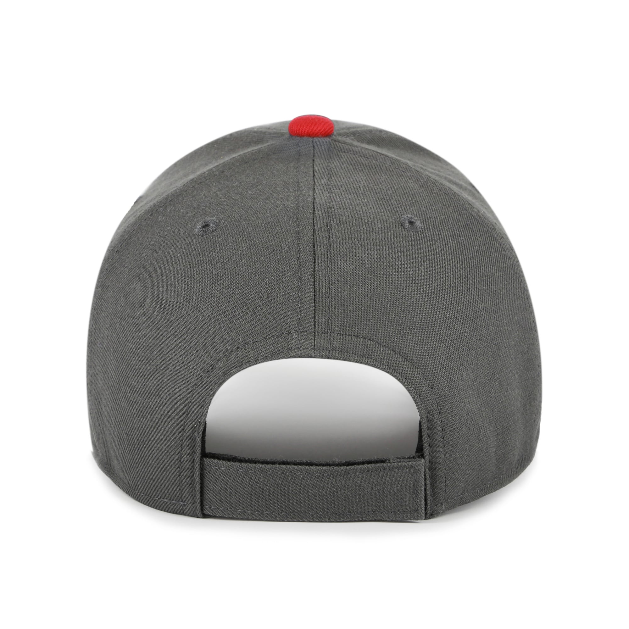 Men's '47 Charcoal Kansas City Chiefs Split Block MVP Adjustable Hat