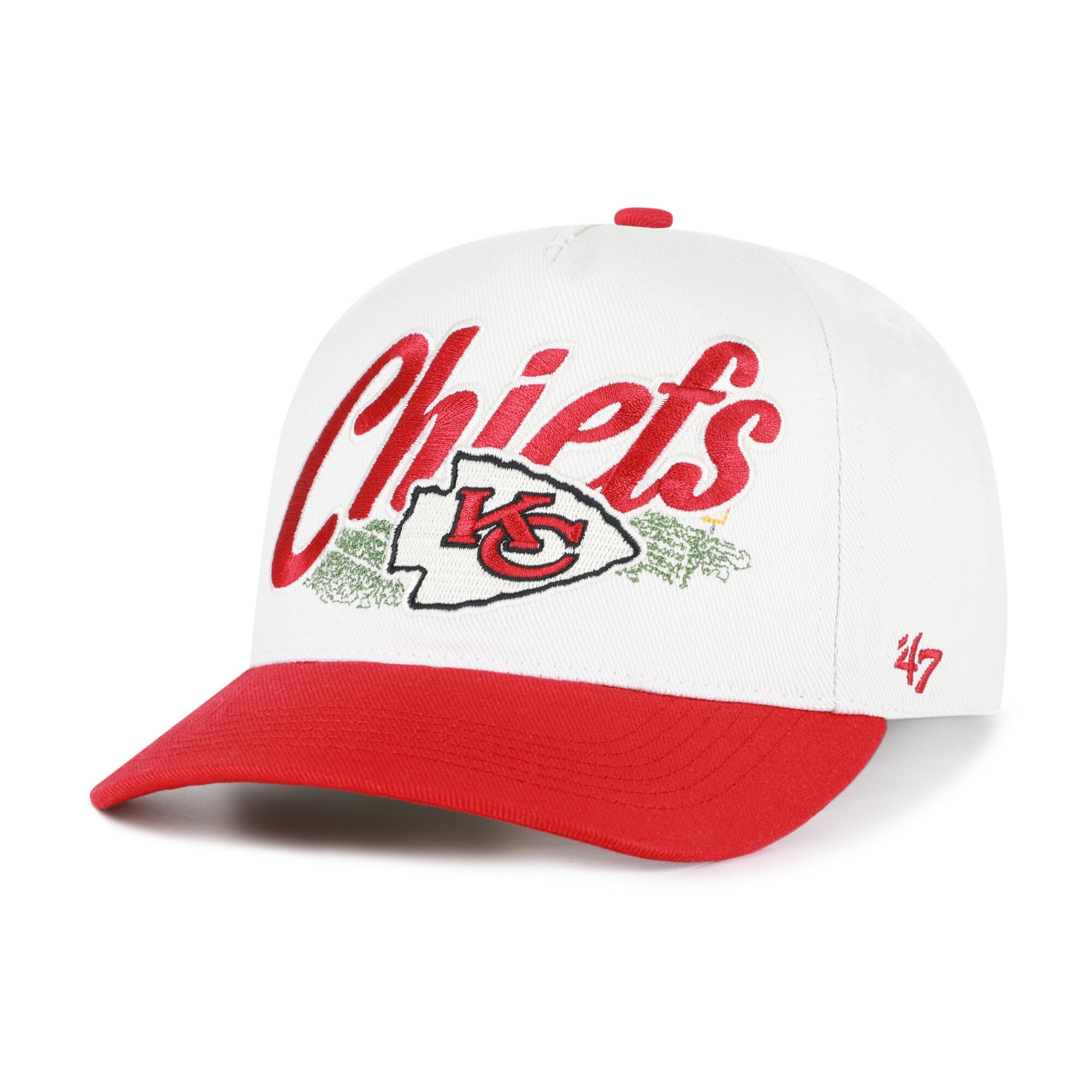 Men's '47 Cream Kansas City Chiefs  Enfield Hitch Adjustable Hat