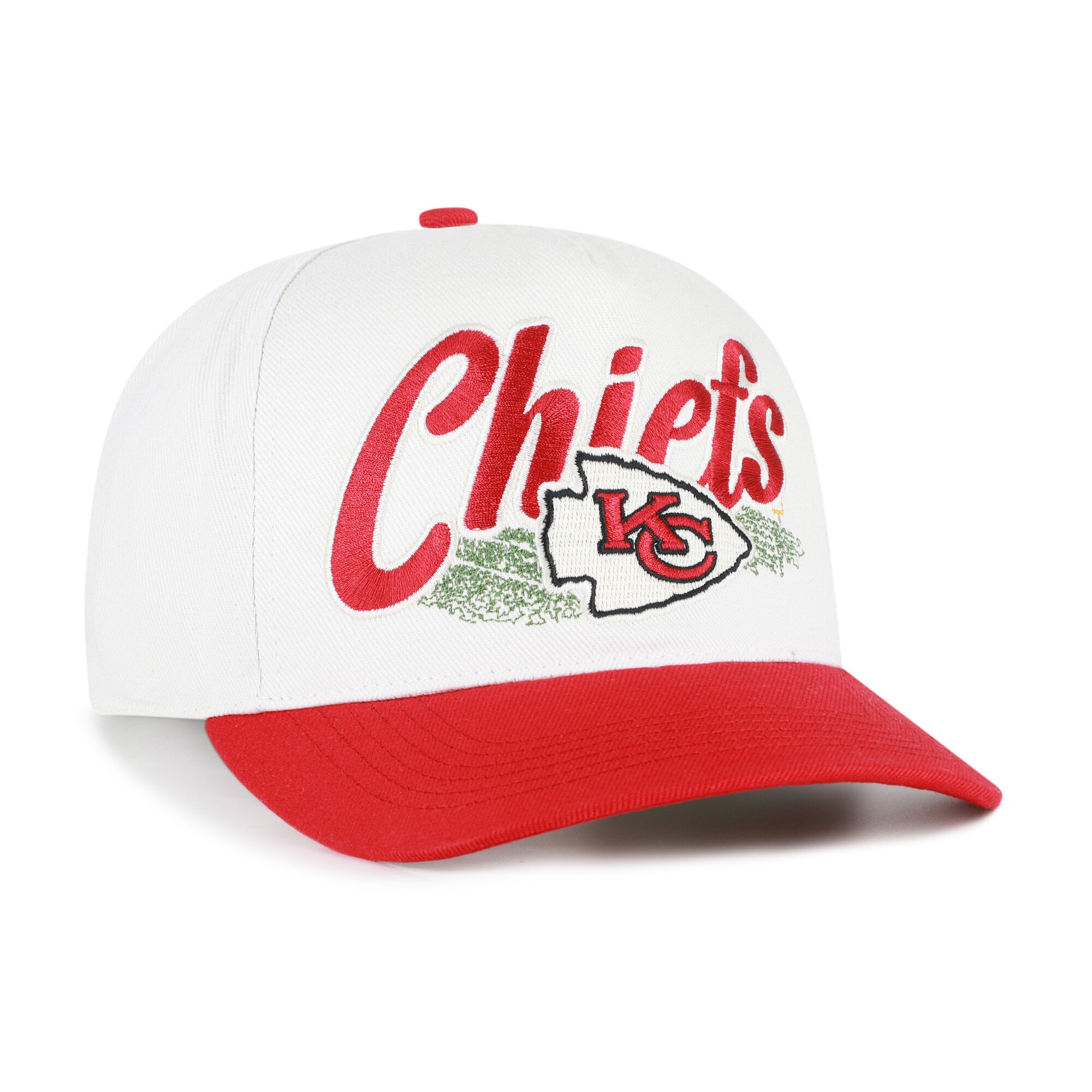 Men's '47 Cream Kansas City Chiefs  Enfield Hitch Adjustable Hat