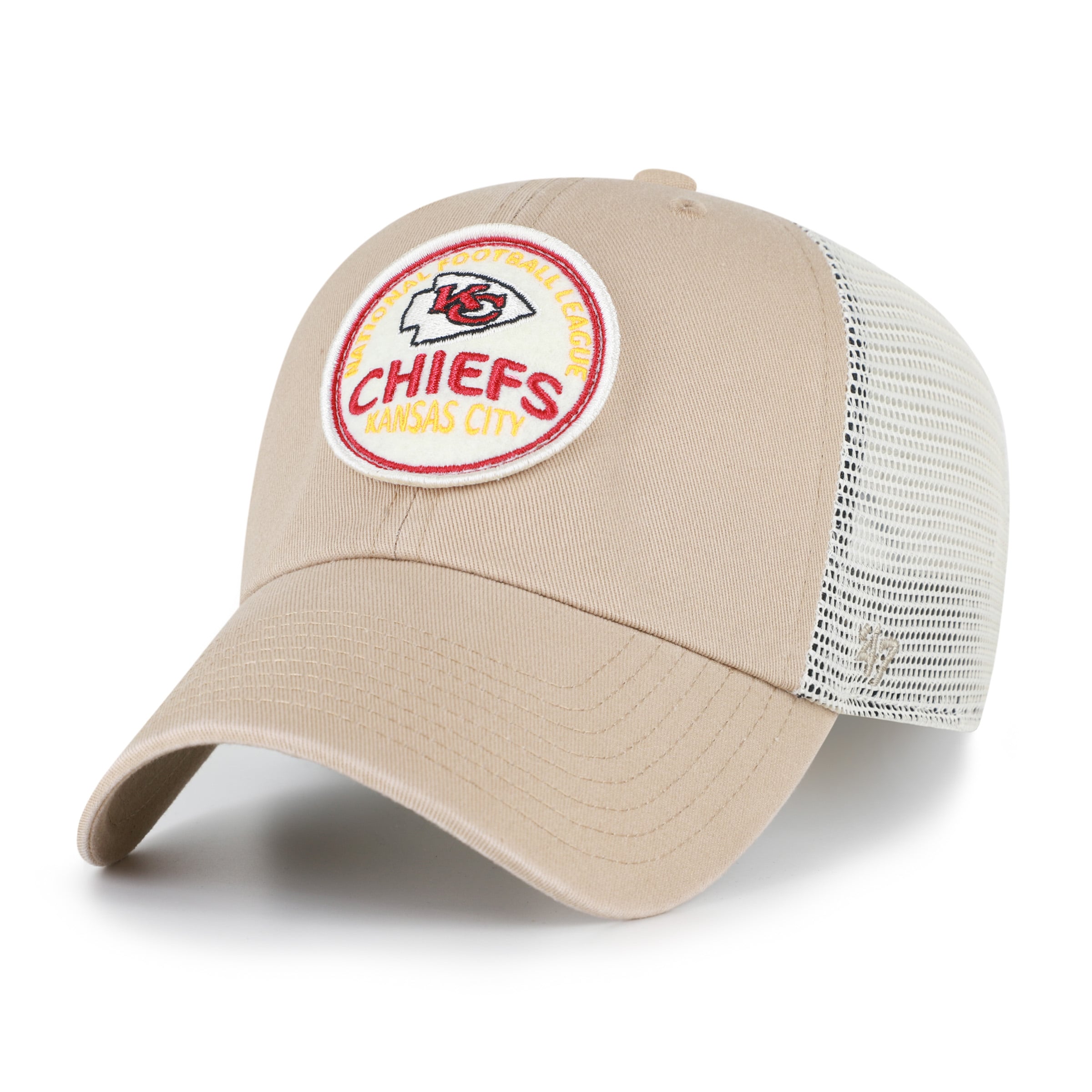 Casquette ajustable kaki '47 Kansas City Chiefs Felton Clean Up pour homme