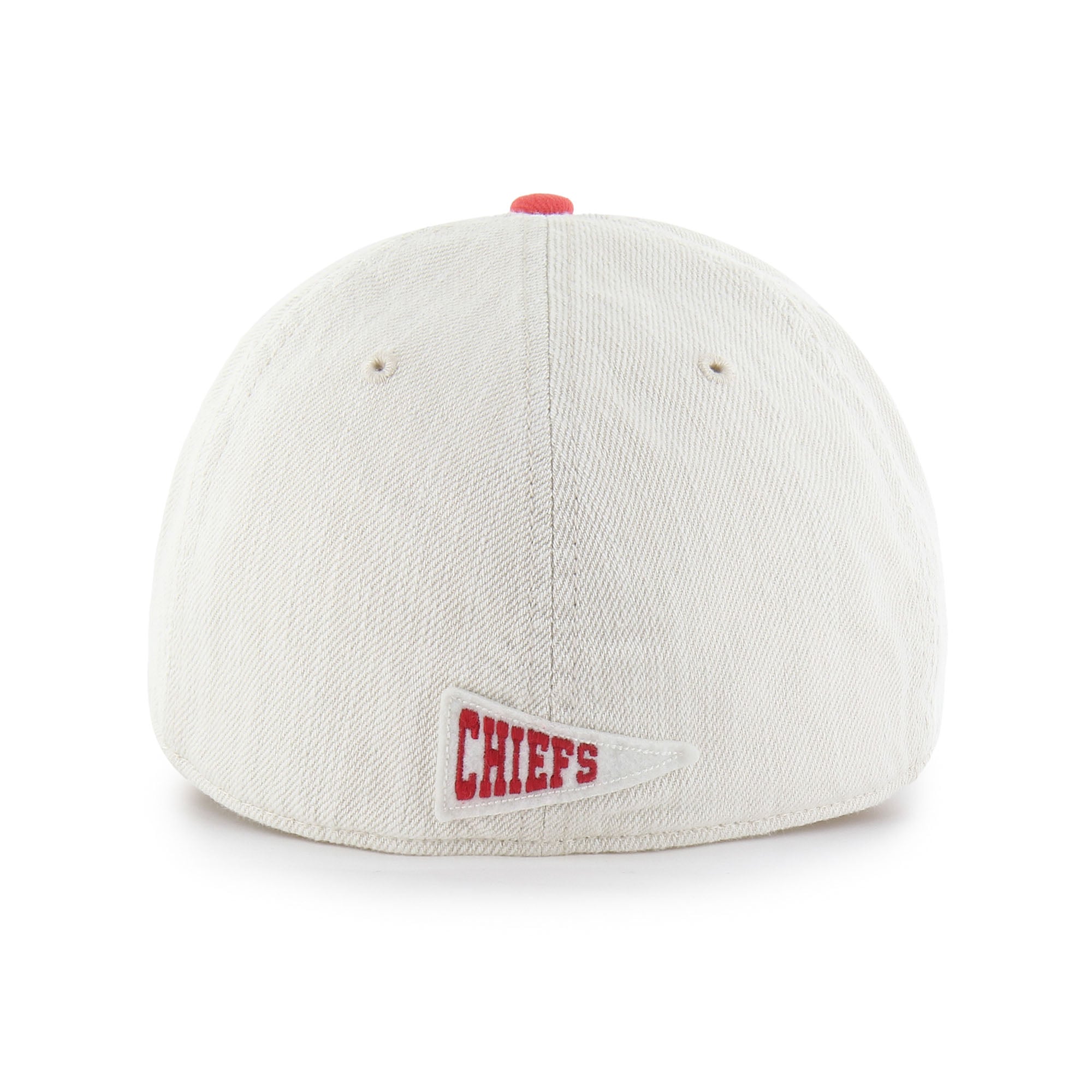 Men's '47 Natural Kansas City Chiefs Groton Franchise Fitted Hat