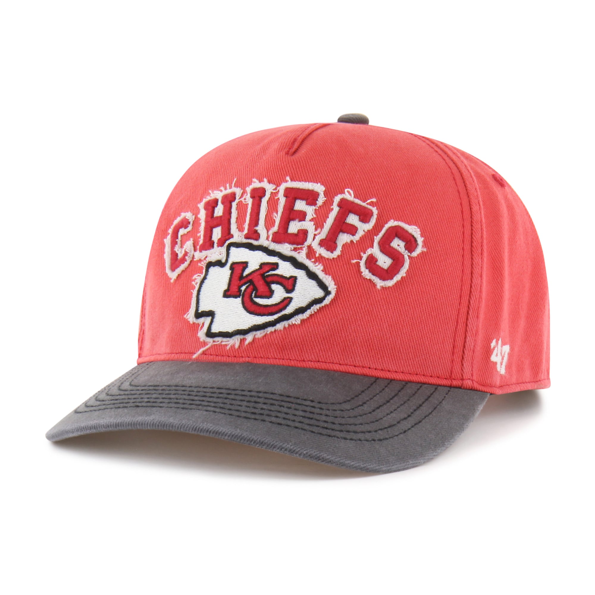 Men's '47 Red Kansas City Chiefs  Calderwood Well Worn Hitch Adjustable Hat