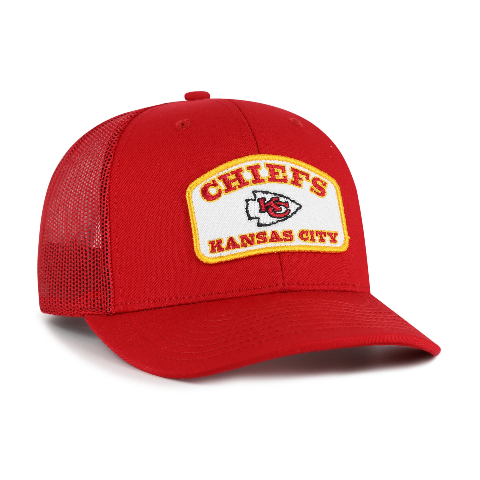 Men's '47 Red Kansas City Chiefs Roadway Adjustable Trucker Hat