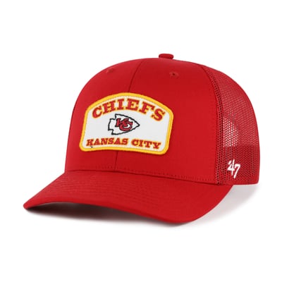 Kansas City Chiefs '47  Roadway Adjustable Trucker Hat - Red