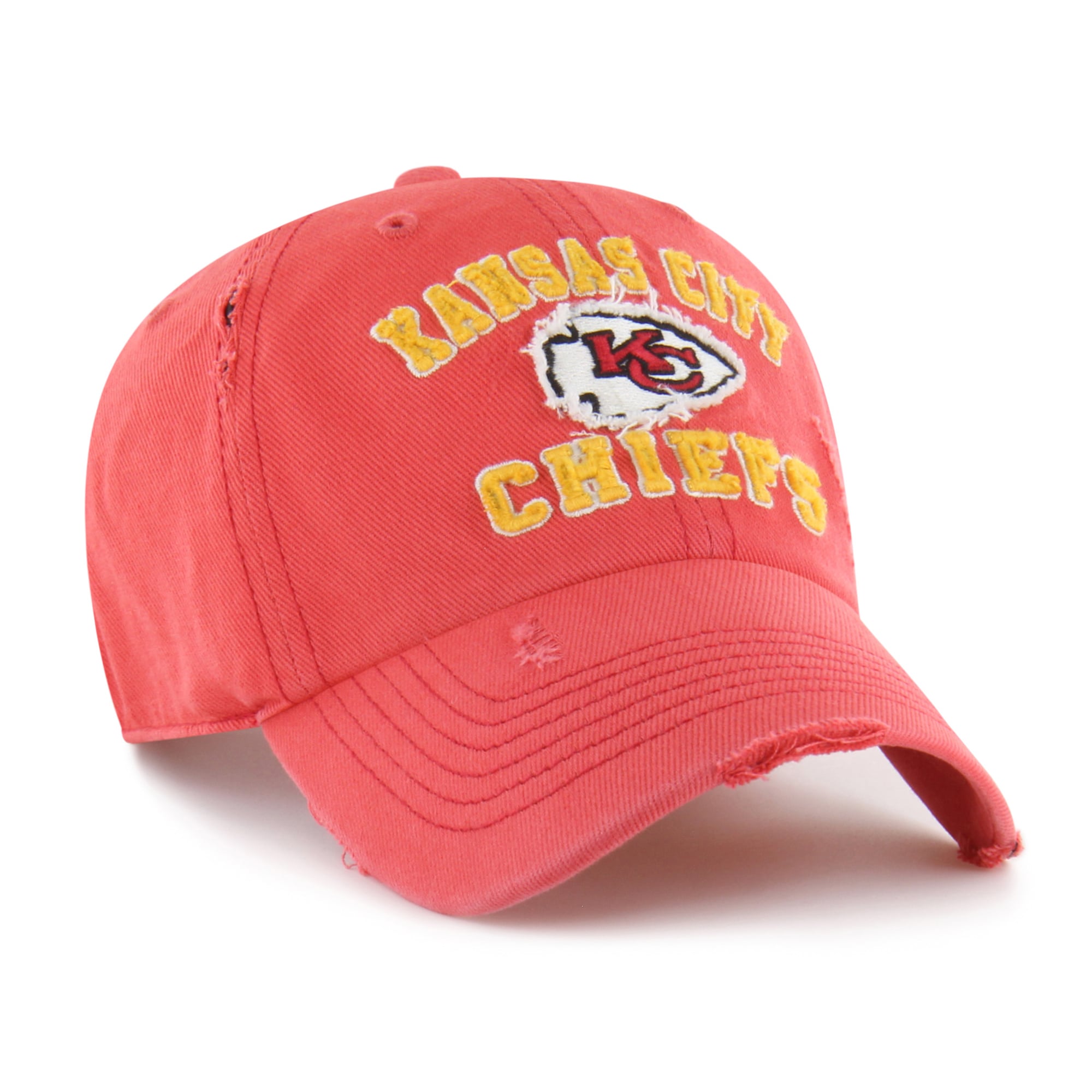 Men's '47  Red Kansas City Chiefs Seymoore Clean Up Adjustable Hat