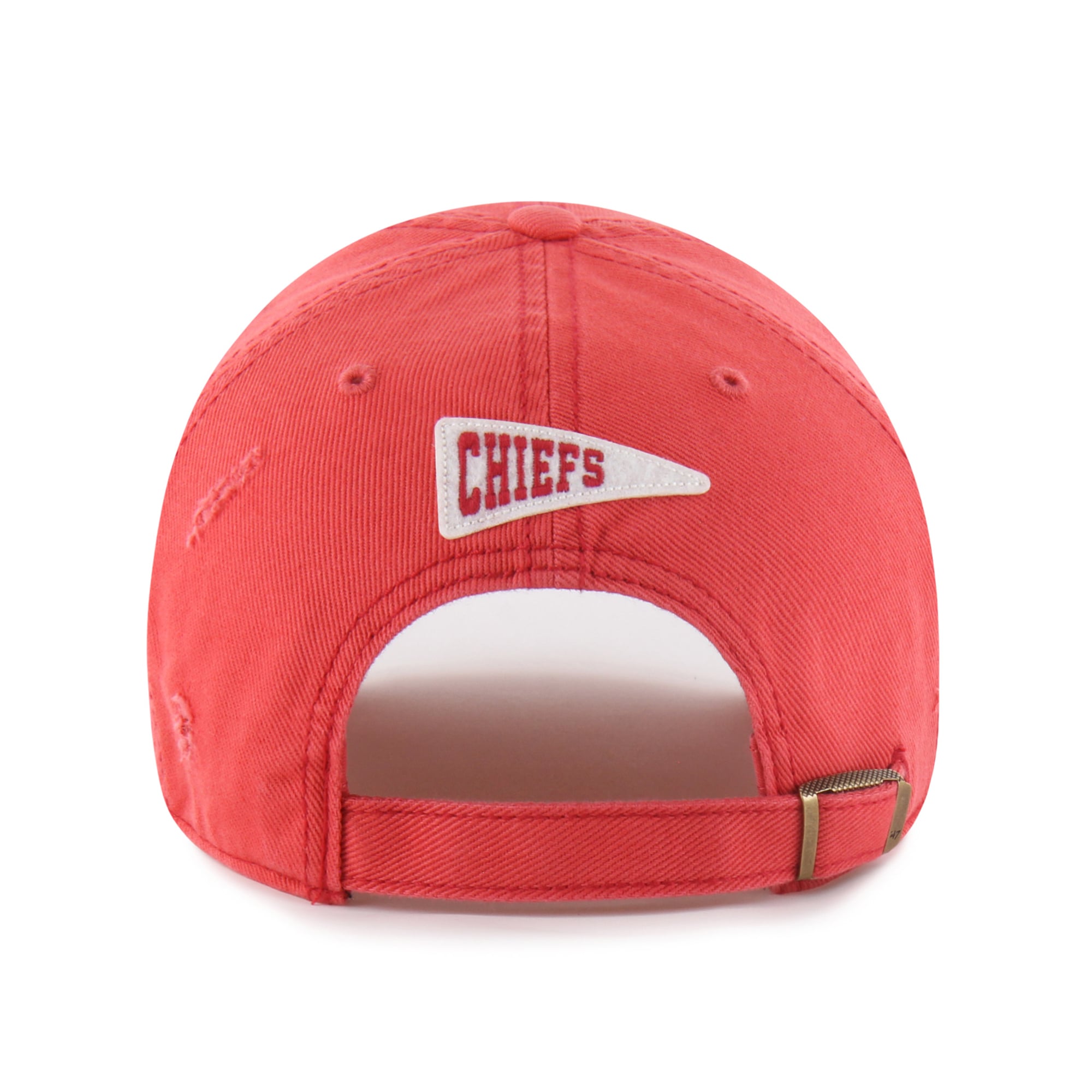 Men's '47  Red Kansas City Chiefs Seymoore Clean Up Adjustable Hat