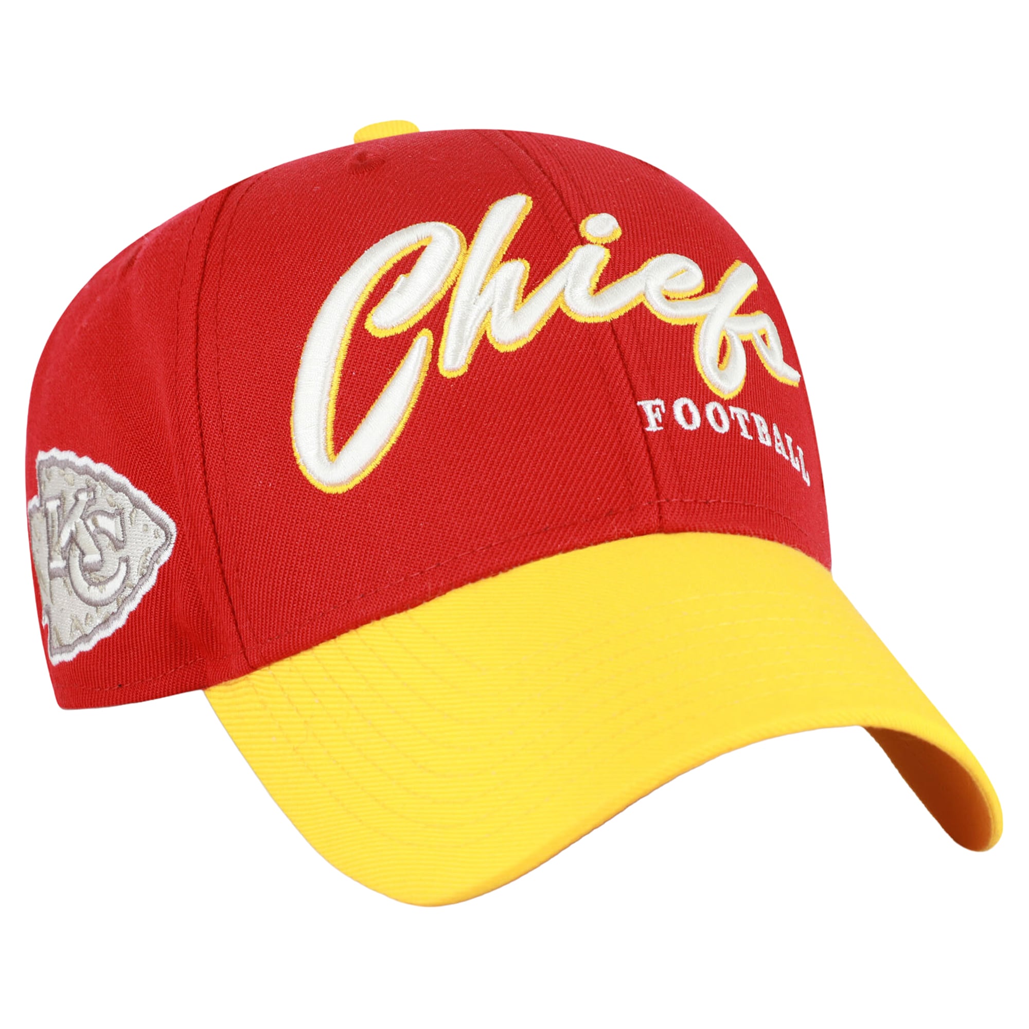 Casquette ajustable rétro MVP des Kansas City Chiefs, rouge, modèle 47