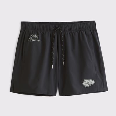 Kansas City Chiefs Abercrombie & Fitch YPB 5" Training Shorts - Black