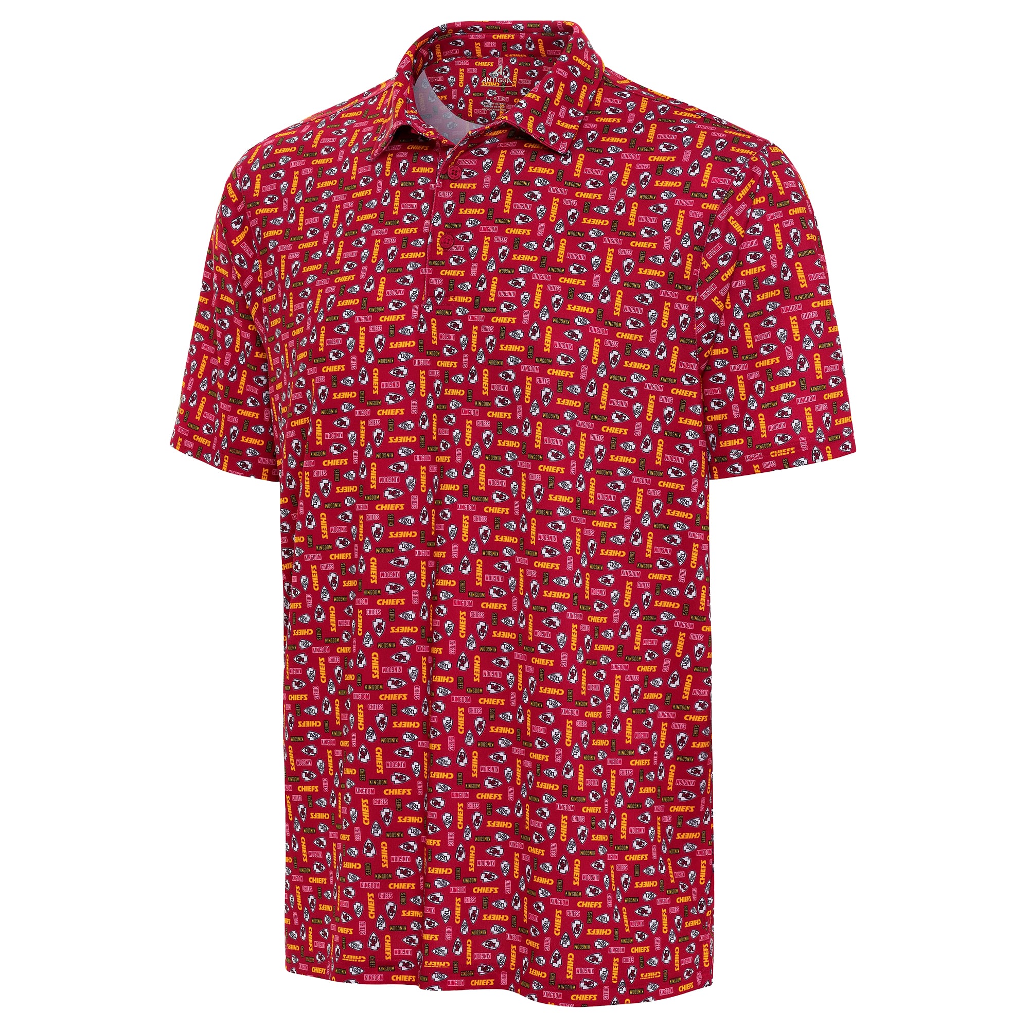 Polo Antigua rouge pour homme, abonnements saisonniers aux Kansas City Chiefs
