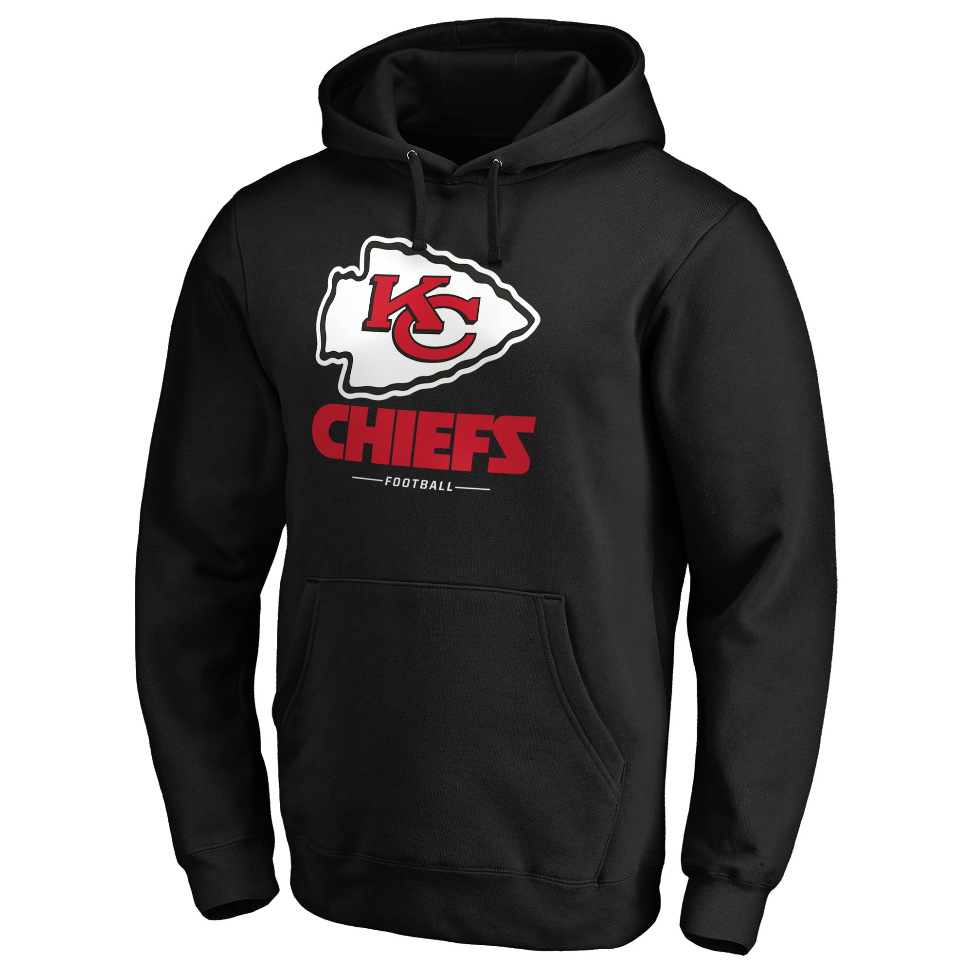 Men's Black Kansas City Chiefs Team Lockup Hoodie