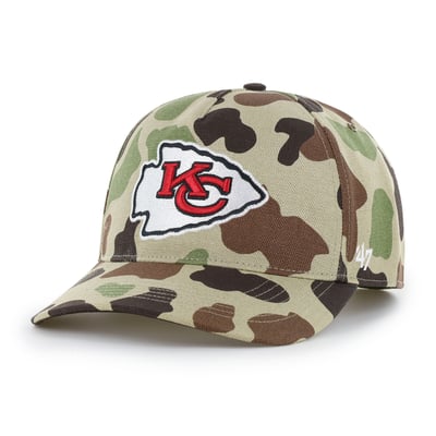 Kansas City Chiefs Carhartt x '47 Hitch Adjustable Hat - Duck Camo