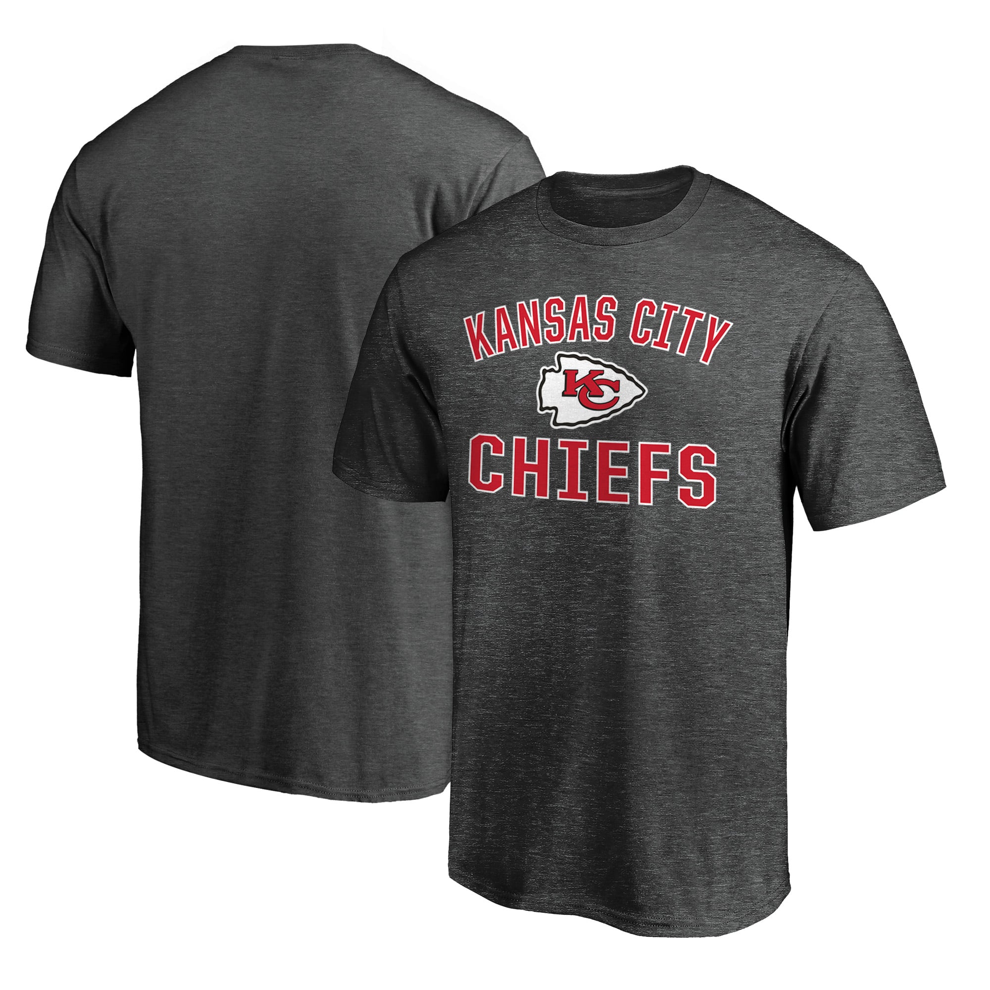 Men's  Red Kansas City Chiefs Victory Arch T-Shirt