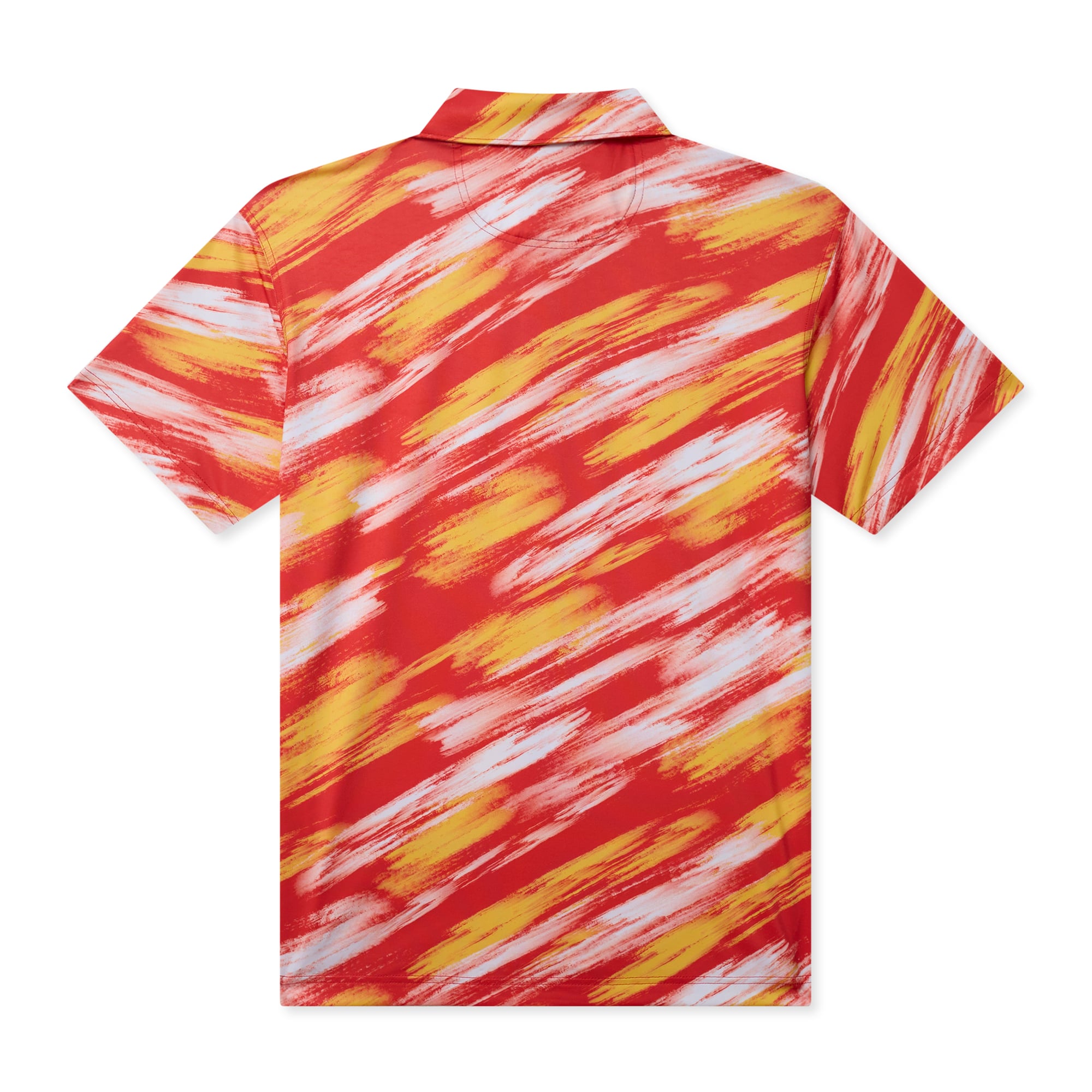 Polo Chubbies rouge Kansas City Chiefs Color Blitz pour homme