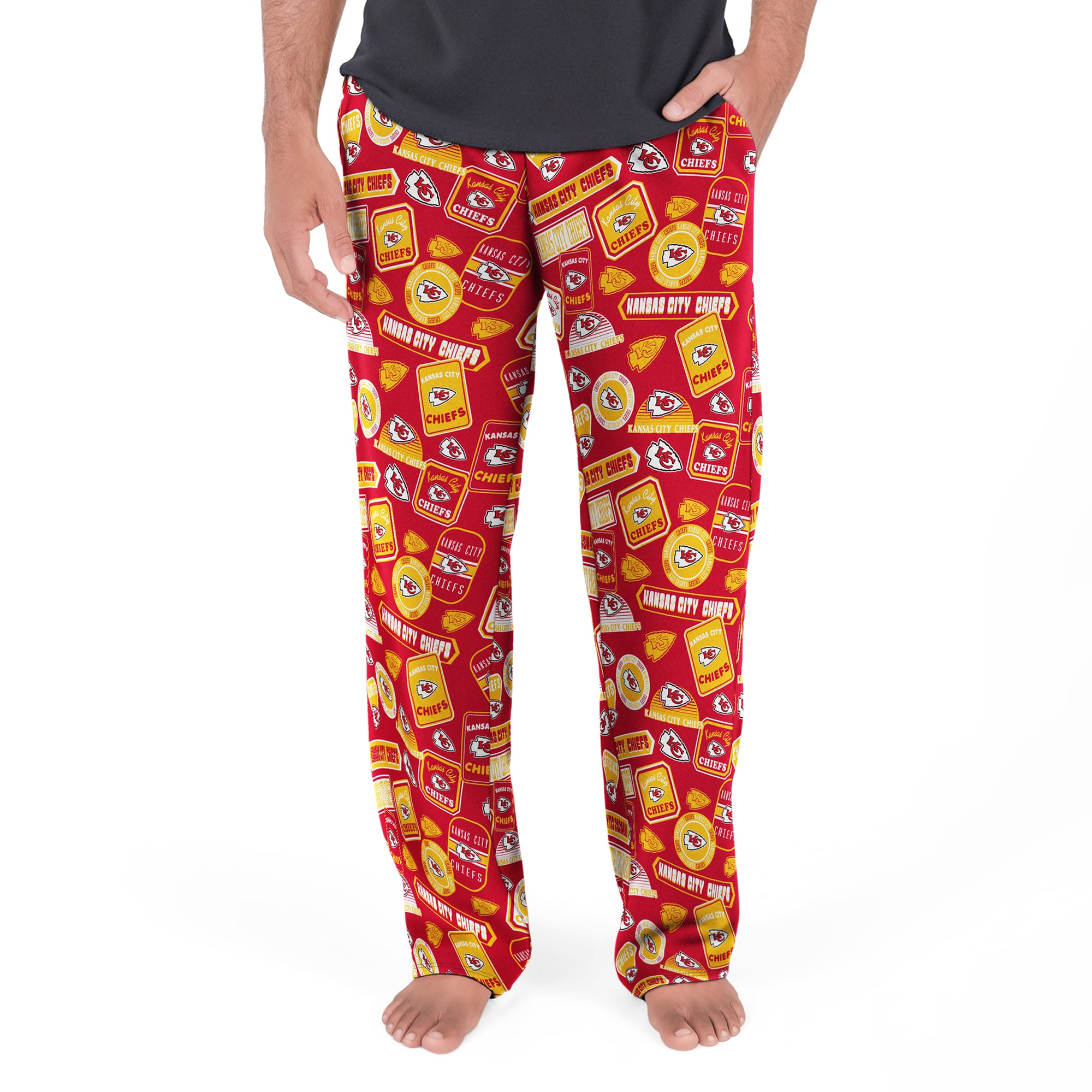 Men's Concepts Sport Red Kansas City Chiefs Grady Sleep Pants
