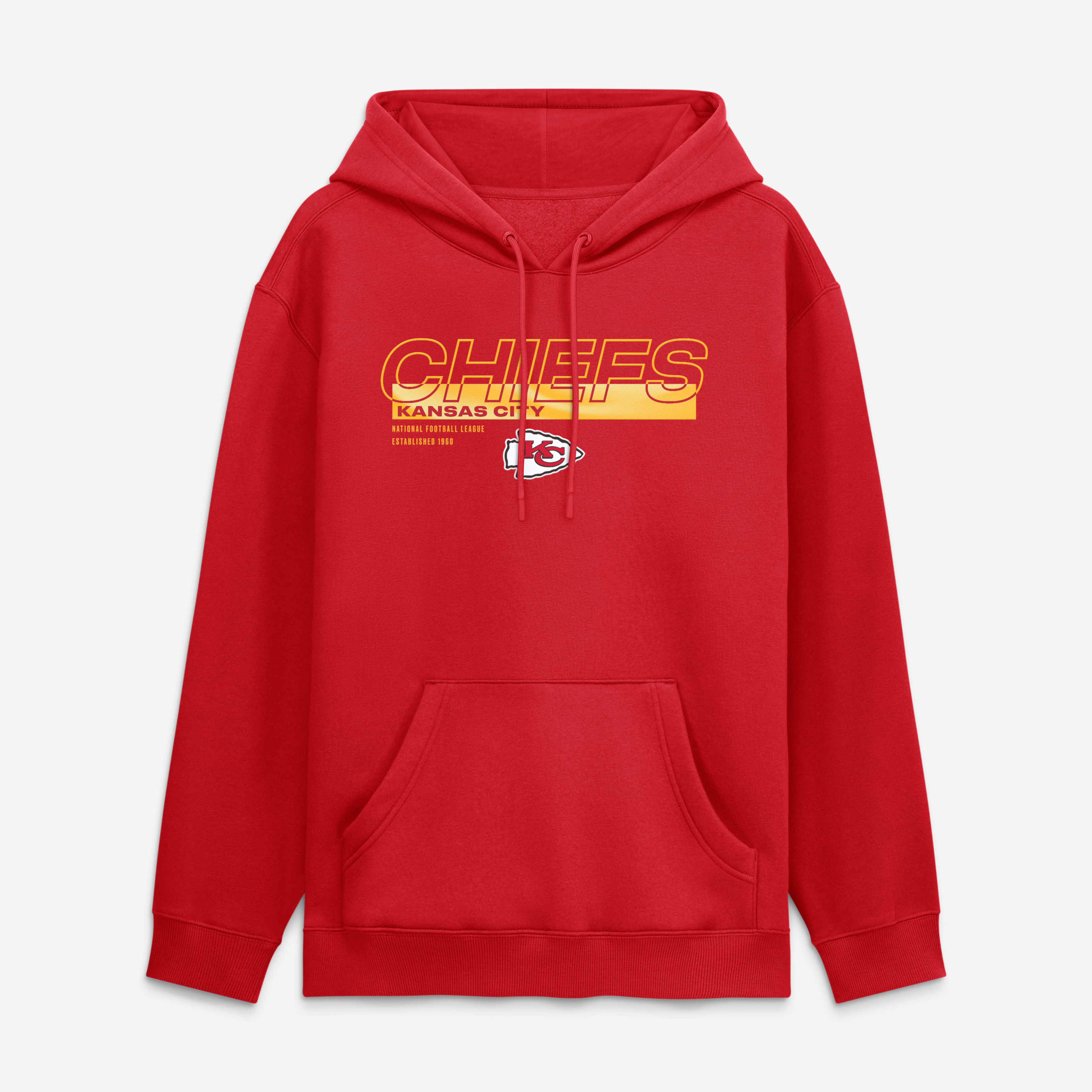 Men's Fanatics Red Kansas City Chiefs Draw Play Legacy Hoodie