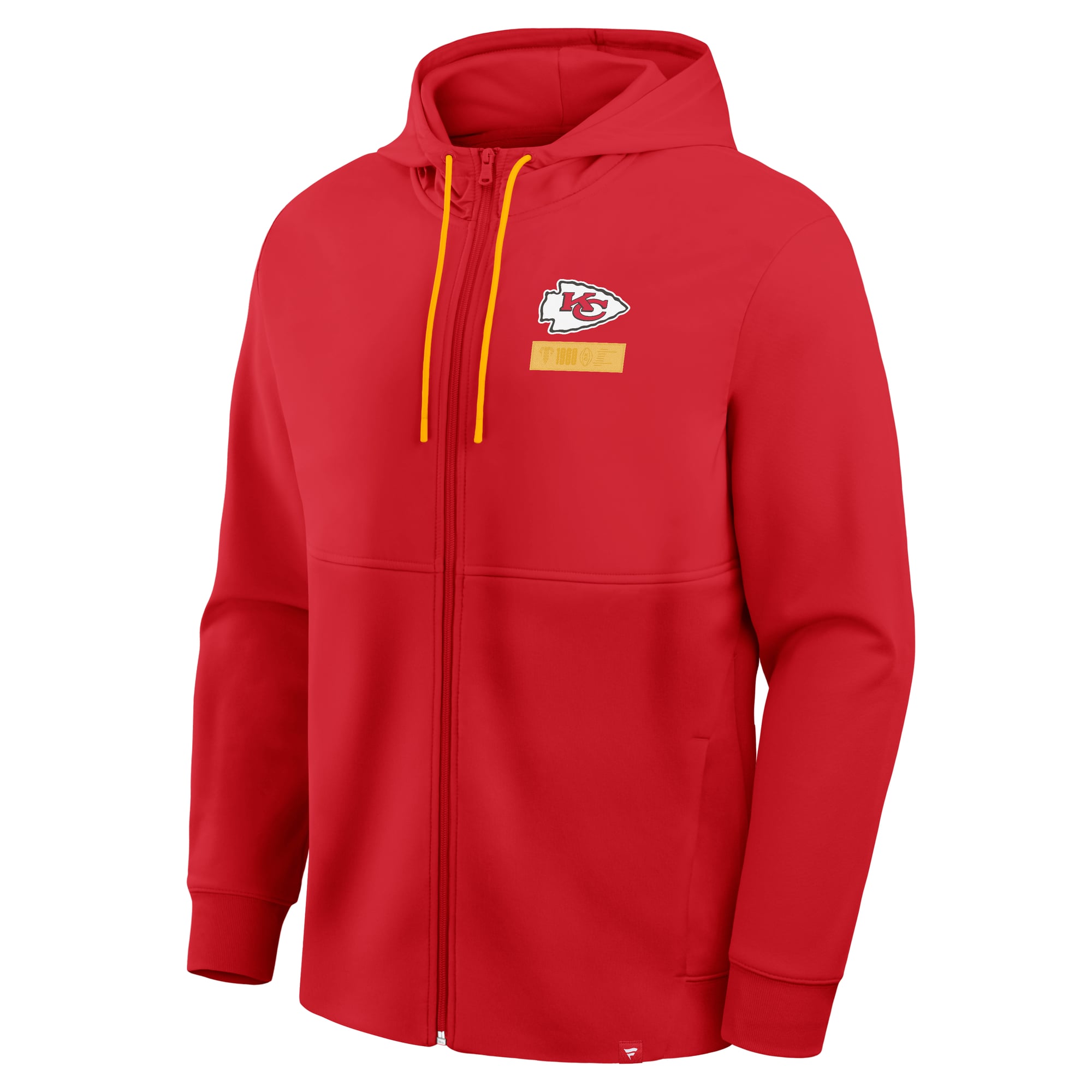 Sweat à capuche zippé rouge Kansas City Chiefs pour homme (Fanatics)