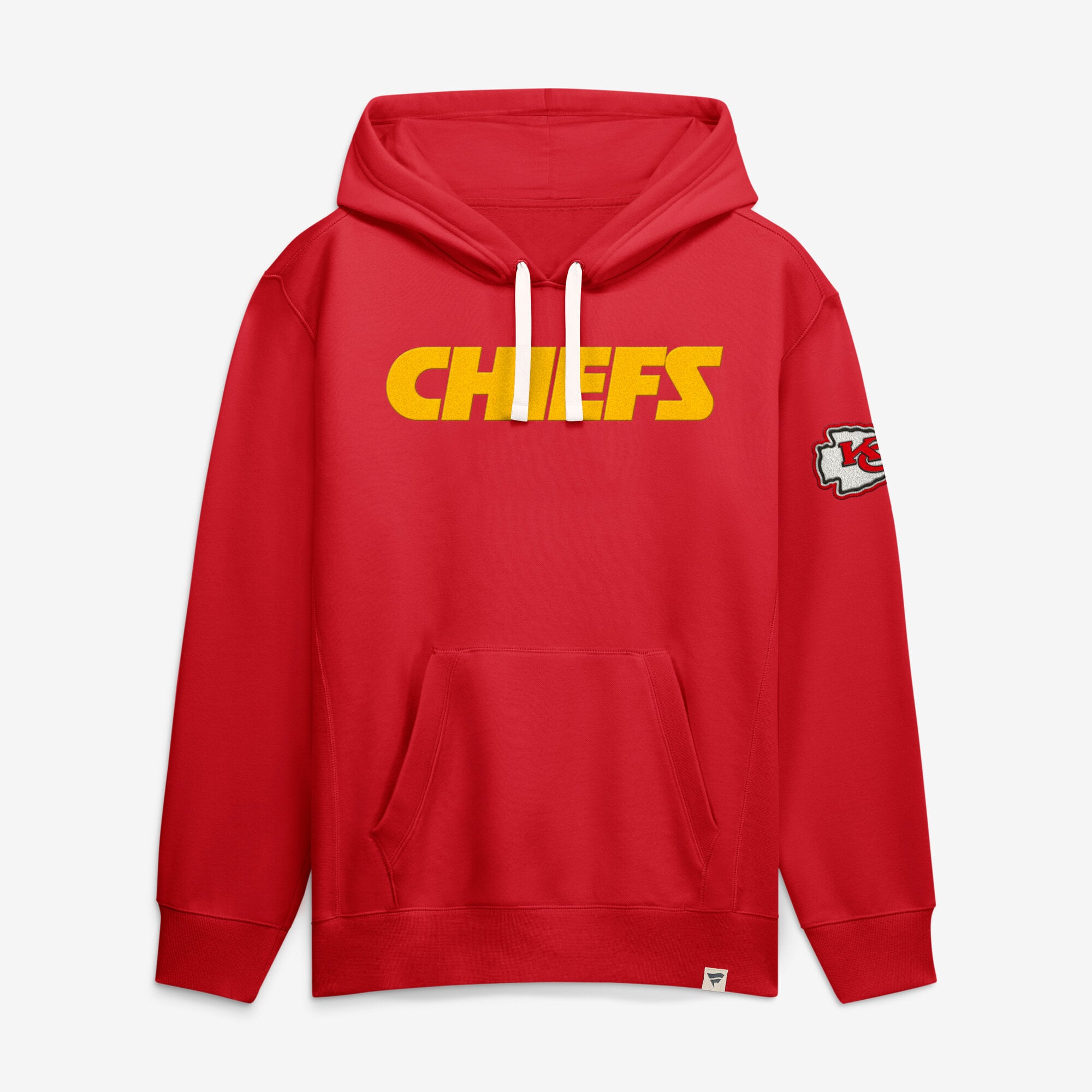 Sweat à capuche Fanatics rouge Kansas City Chiefs Heavyweight Heritage pour homme