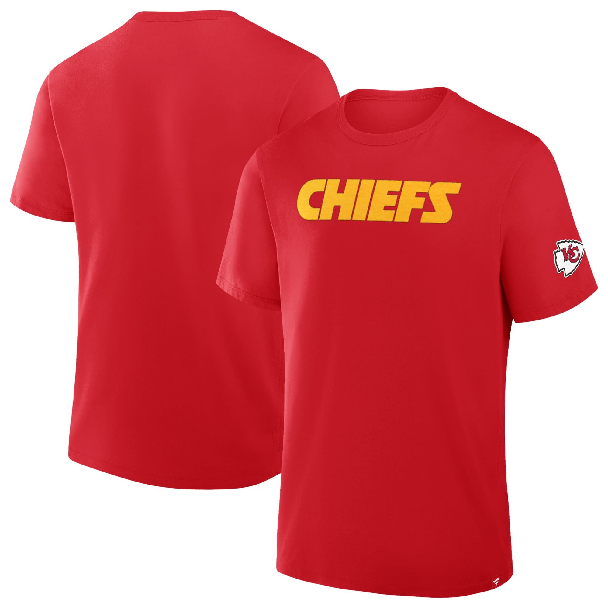 T-shirt Fanatics rouge Kansas City Chiefs Option Route Legacy pour homme