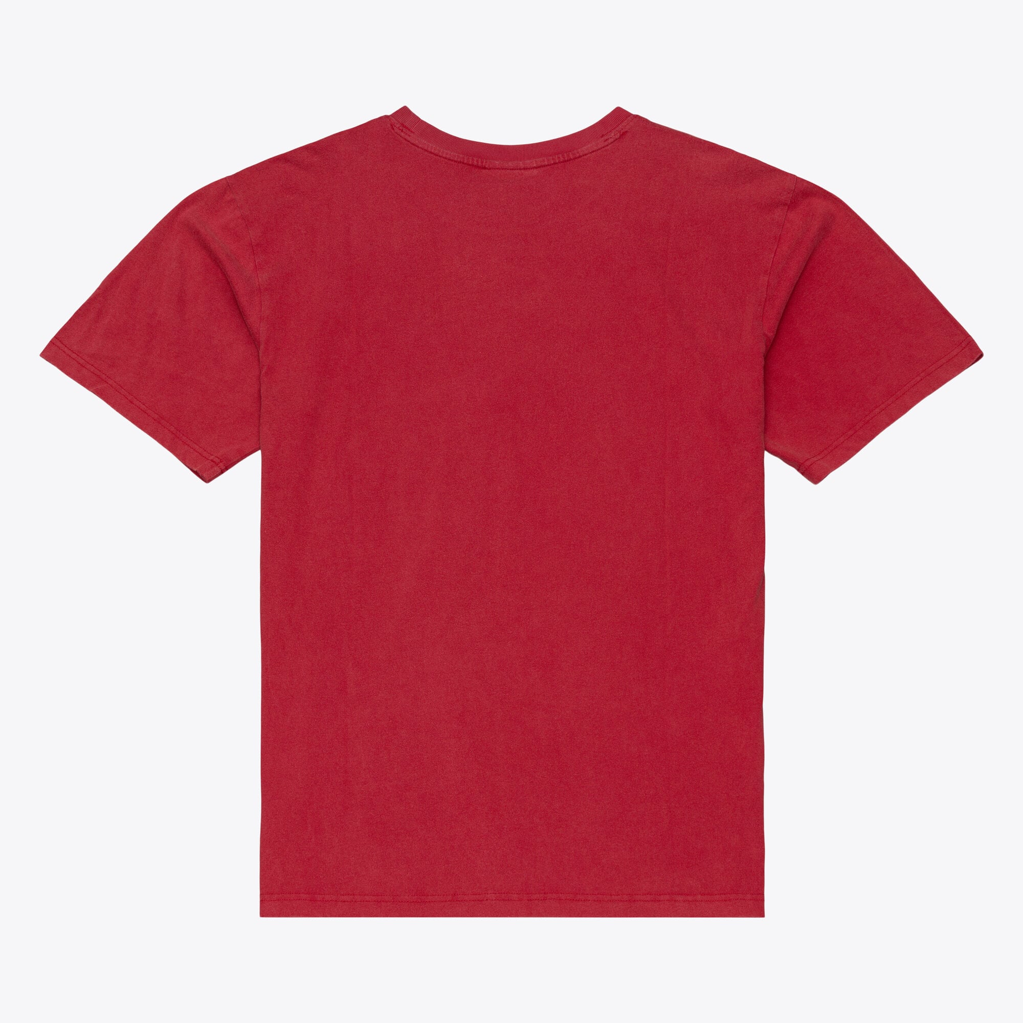 T-shirt à manches courtes Mitchell & Ness Scarlet Kansas City Chiefs Core Essentials Street Graphic pour homme