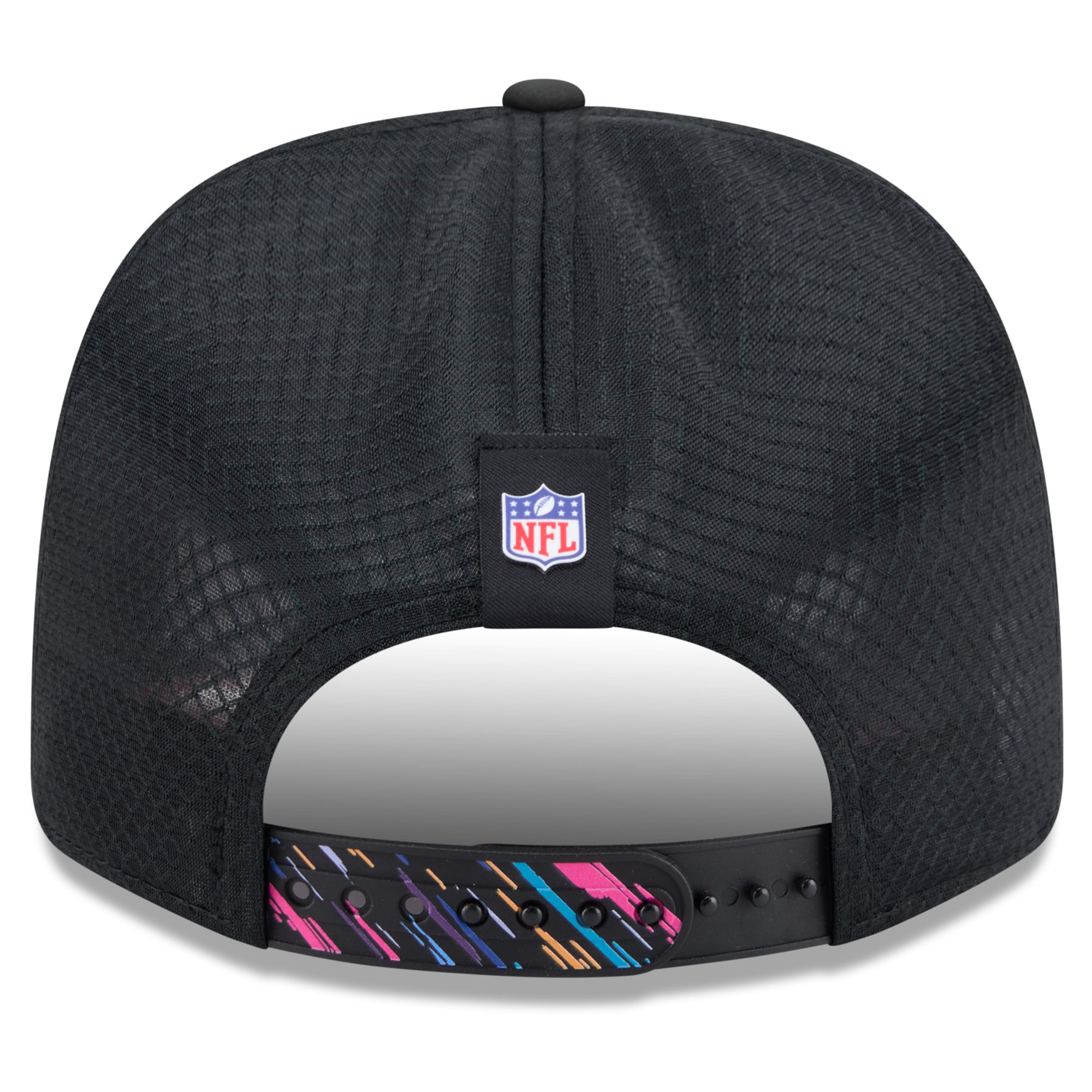Men's New Era Black Kansas City Chiefs 2026 NFL Crucial Catch 9SEVENTY Adjustable Trucker Hat