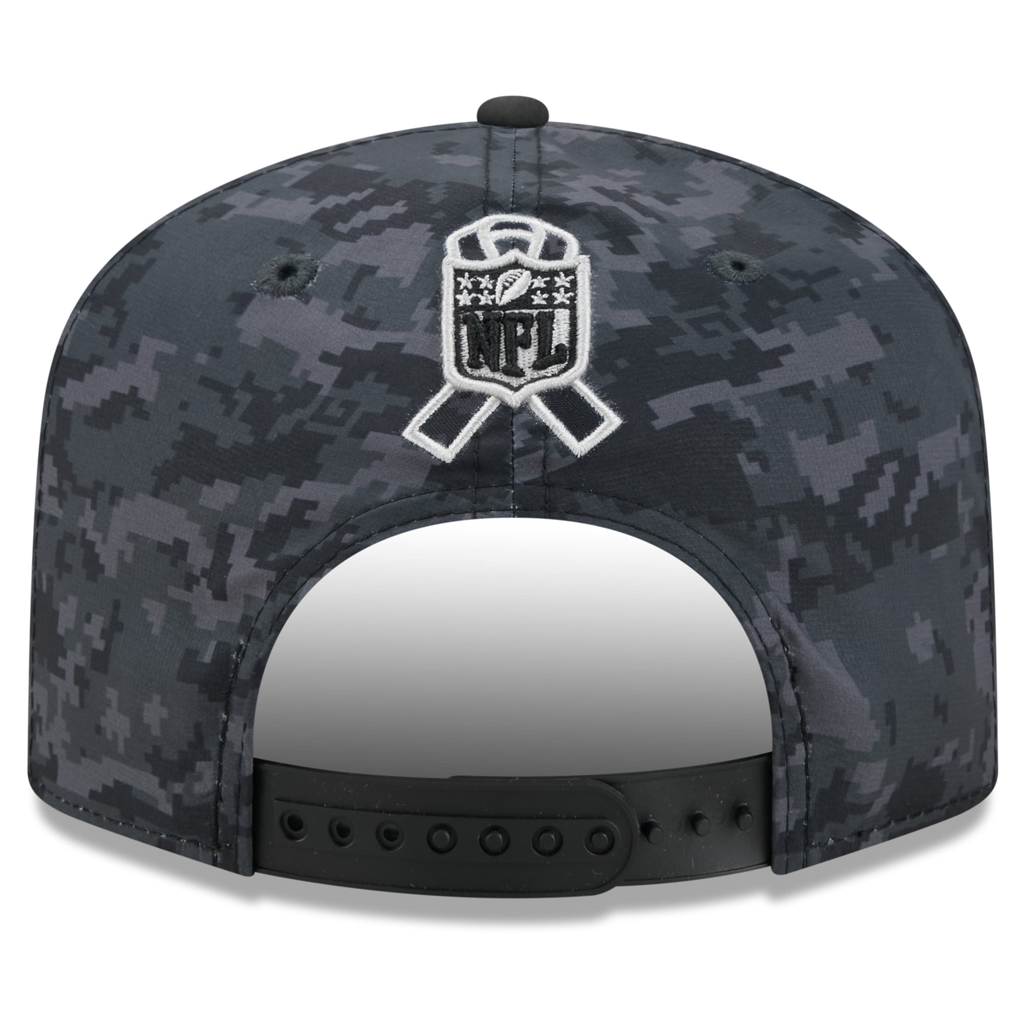 Casquette ajustable New Era noire Kansas City Chiefs 2026 Salute To Service 19TWENTY pour homme