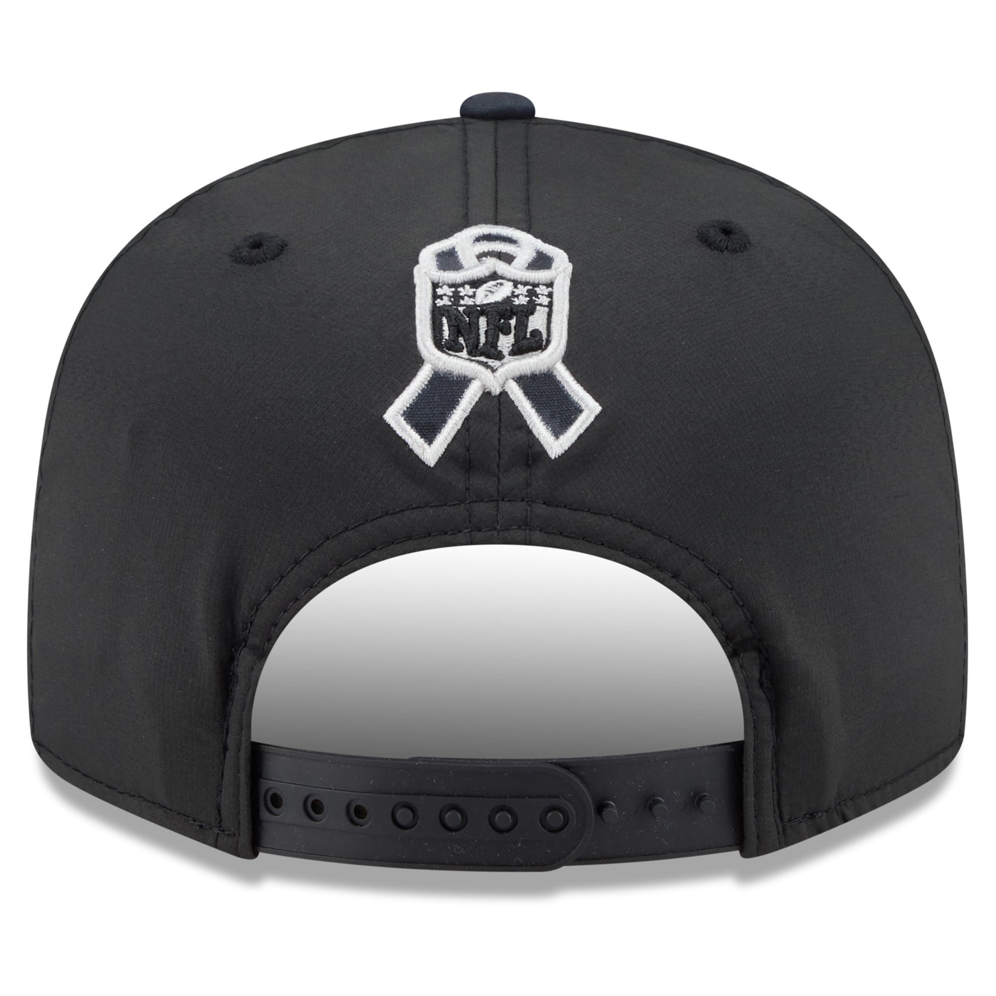 Casquette snapback New Era noire Kansas City Chiefs 2026 Salute To Service 9FIFTY pour homme