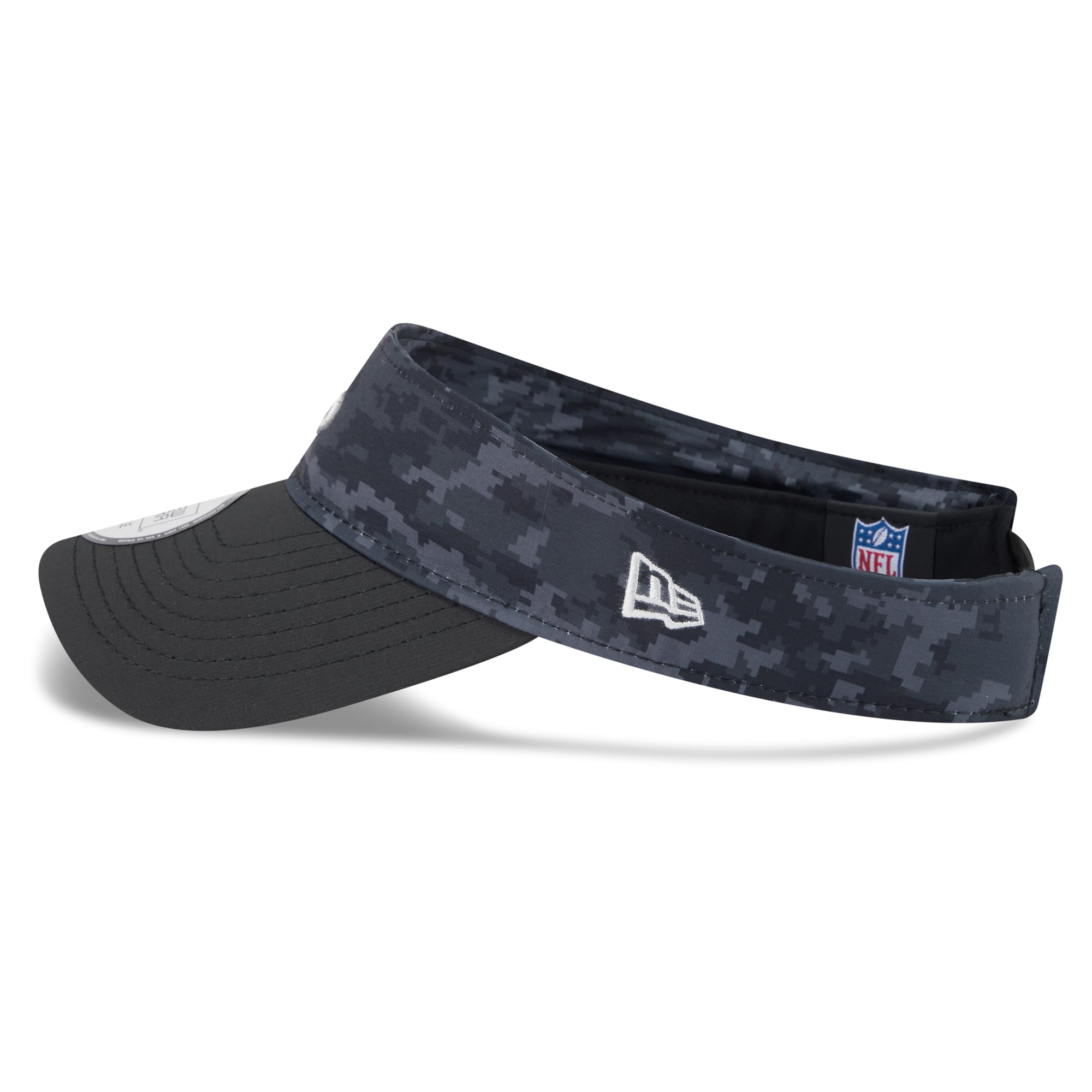 Casquette New Era noire pour homme, Kansas City Chiefs 2026 Salute To Service, visière ajustable