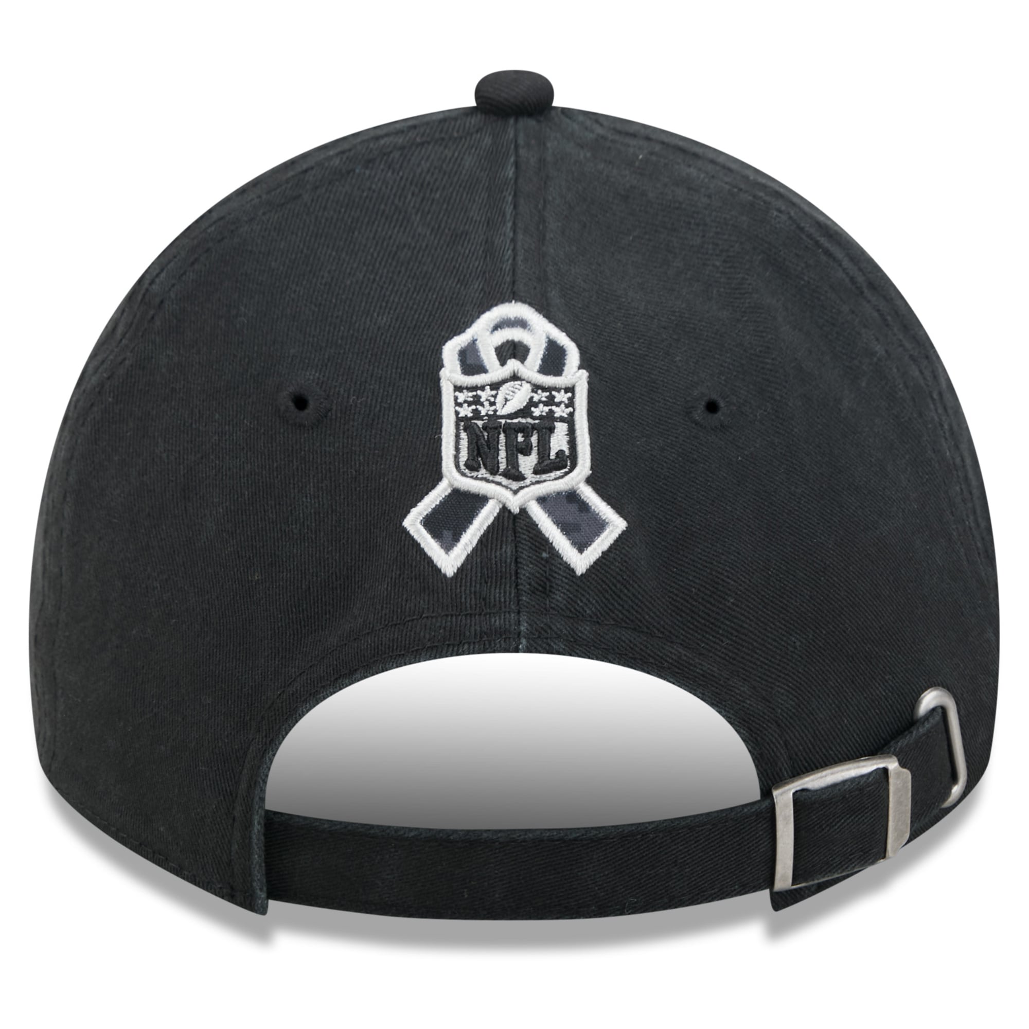 Casquette New Era noire pour homme Kansas City Chiefs 2026 Salute To Service, style classique décontracté et ajustable