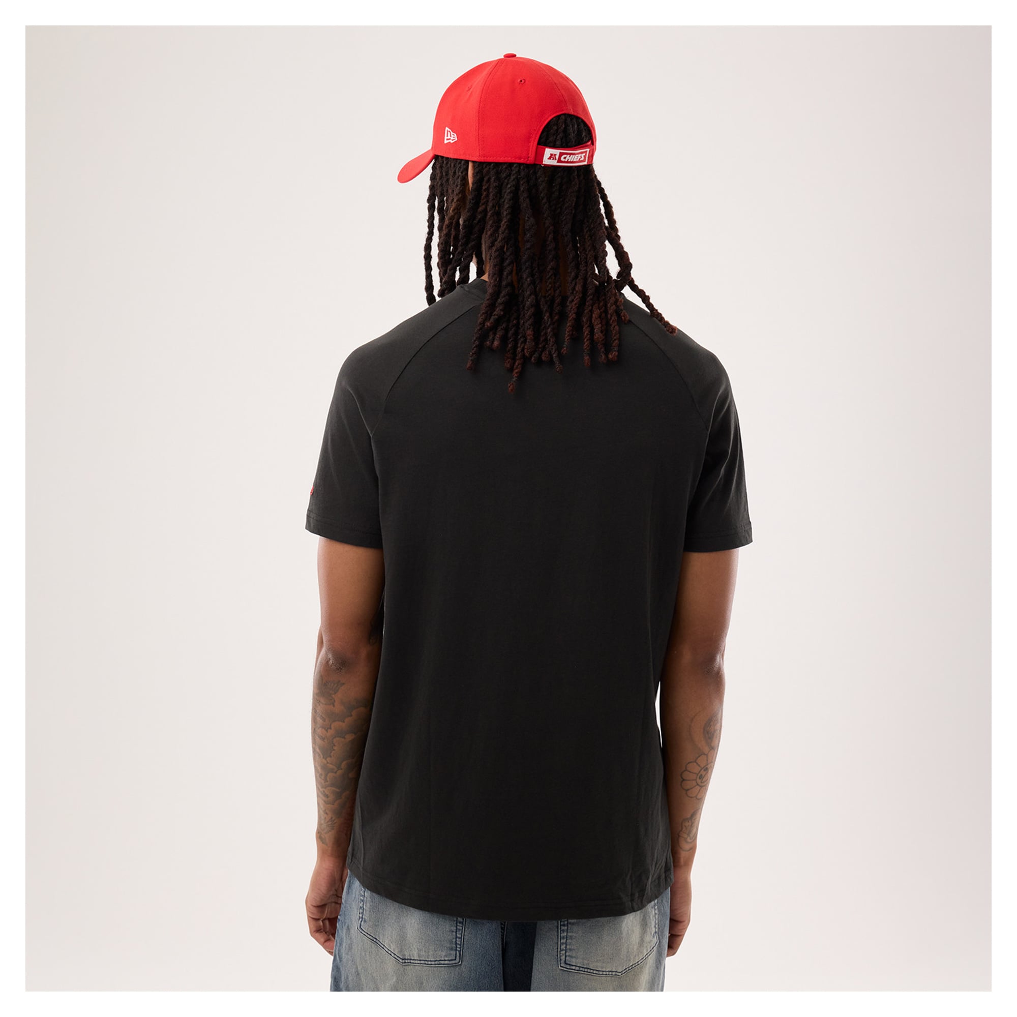 Men's New Era Black Kansas City Chiefs Functional Fandom T-Shirt
