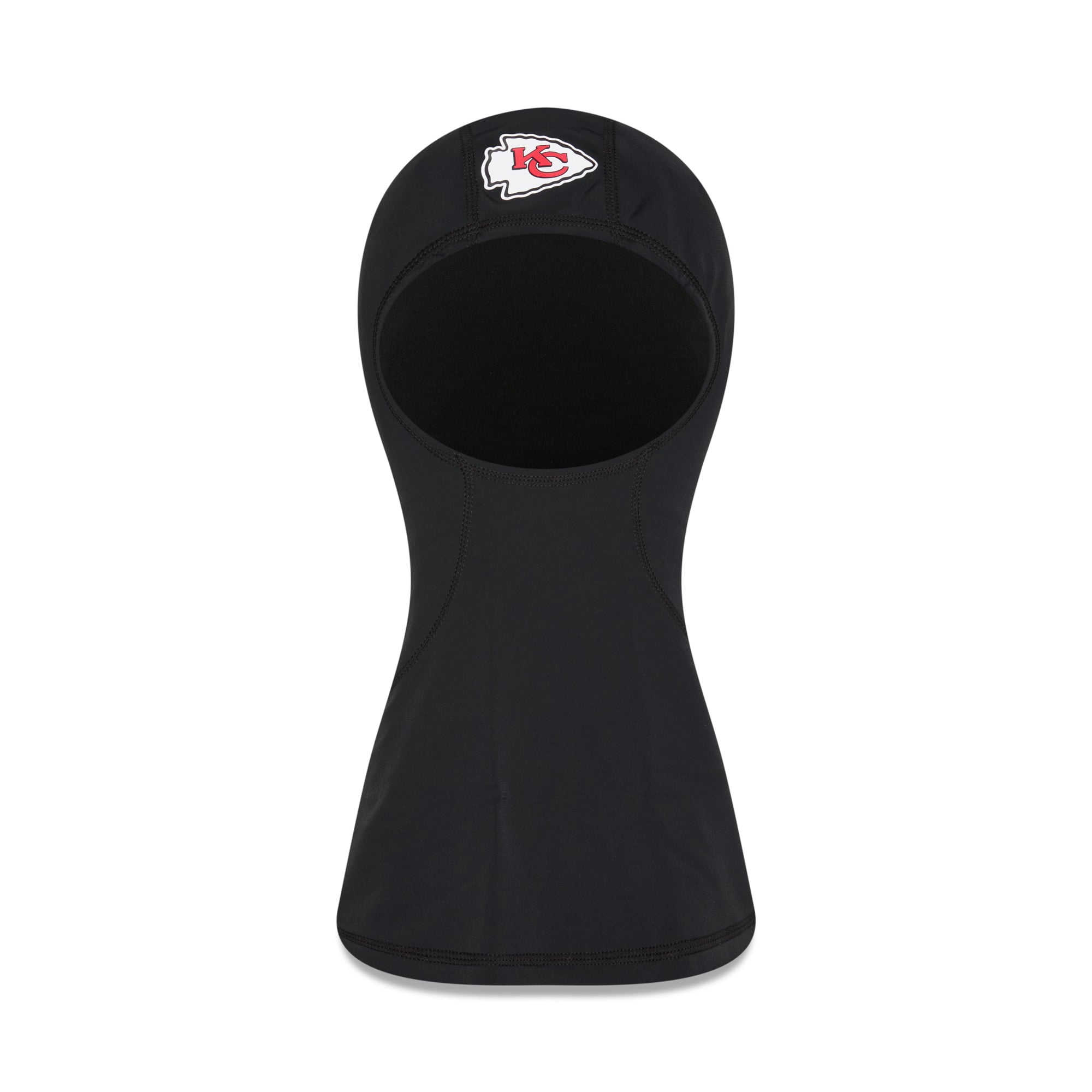 Cagoule officielle noire New Era pour homme des Kansas City Chiefs