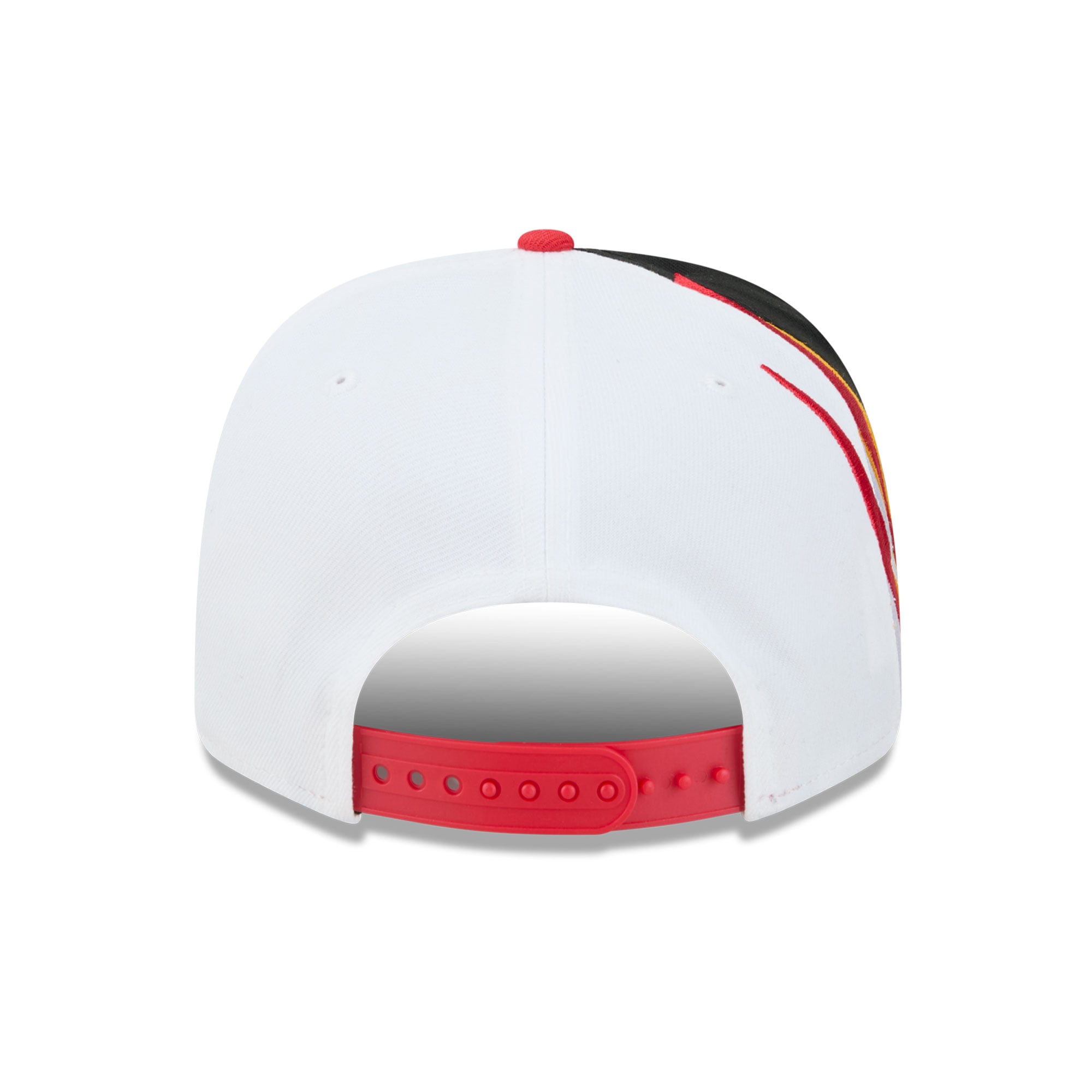 Men's New Era Black/White Kansas City Chiefs Fan 9SEVENTY Adjustable Hat