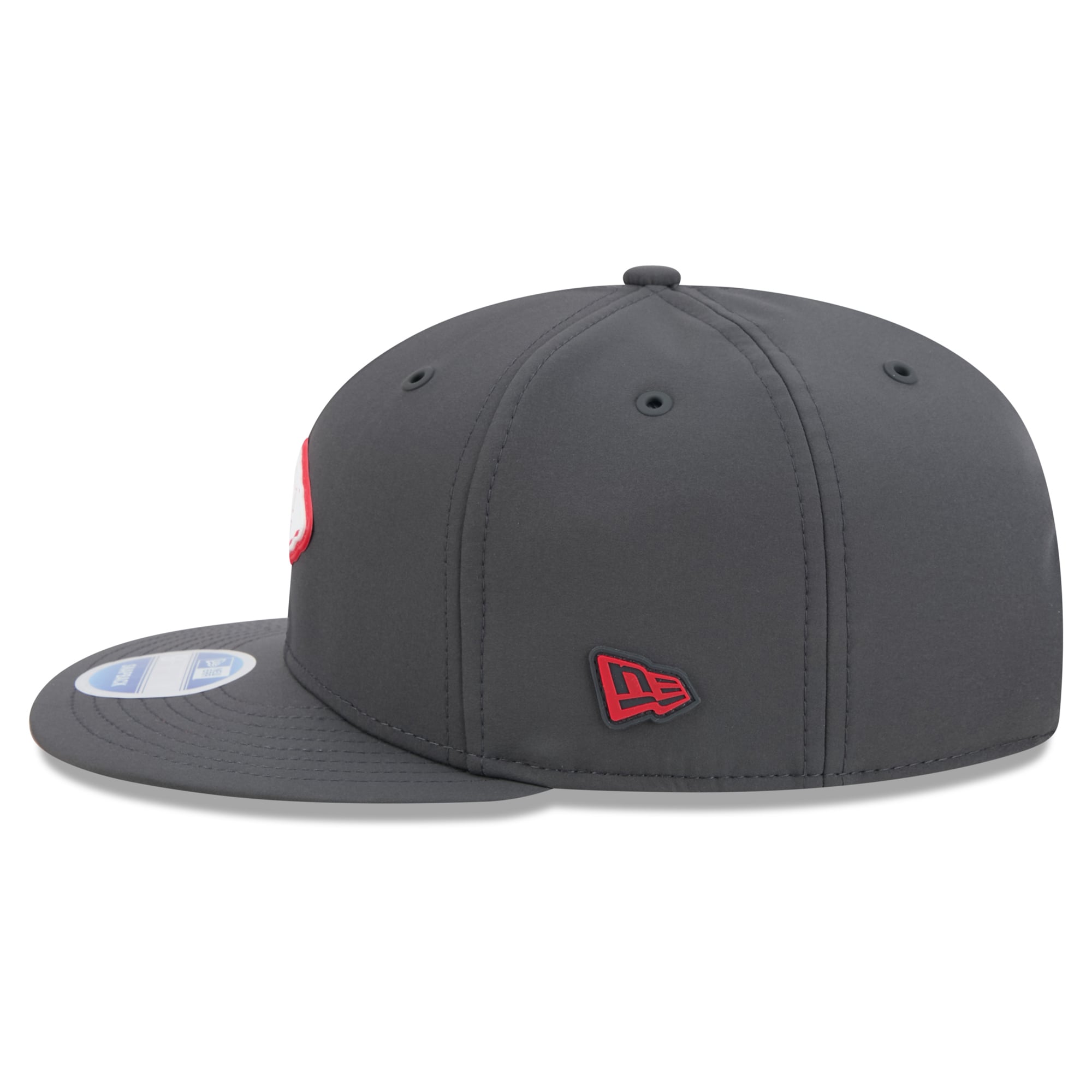 Casquette snapback New Era 9FIFTY pour homme, couleur anthracite, Kansas City Chiefs, édition spéciale 2026, idéale pour les temps froids.