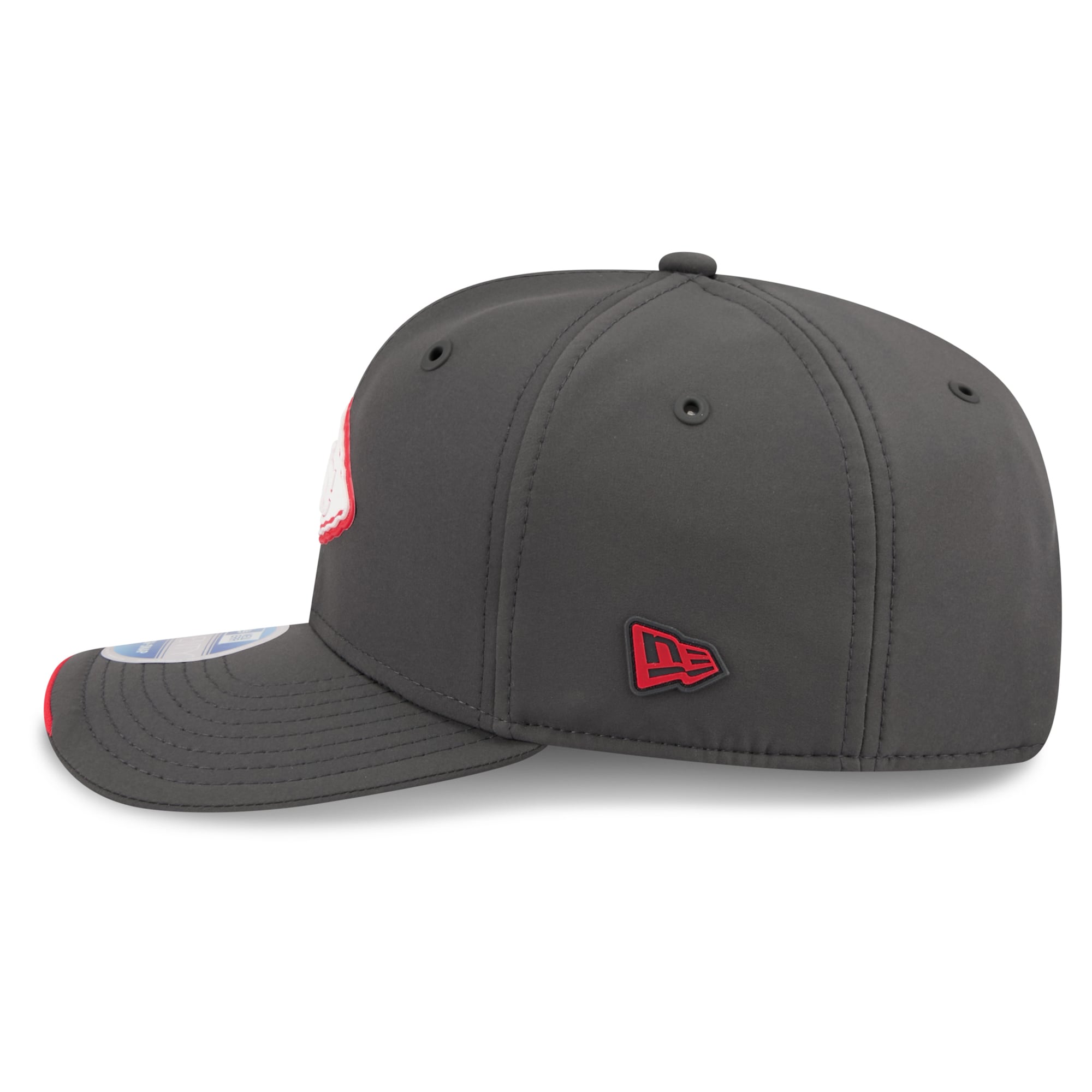 Casquette ajustable New Era 9SEVENTY pour homme, couleur anthracite, Kansas City Chiefs, édition limitée 2026, idéale pour les temps froids.