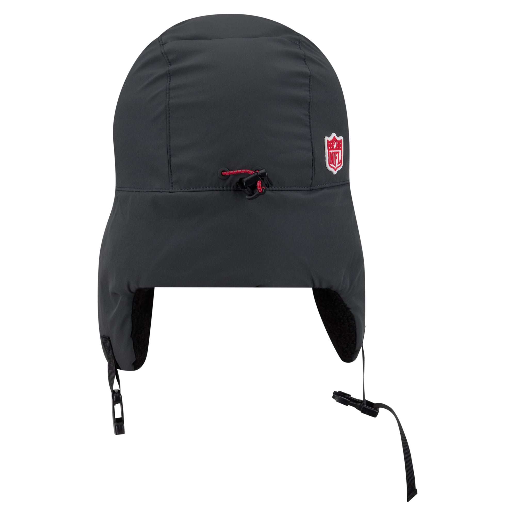 Casquette trappeur New Era anthracite pour homme, Kansas City Chiefs 2026, idéale pour les temps froids.