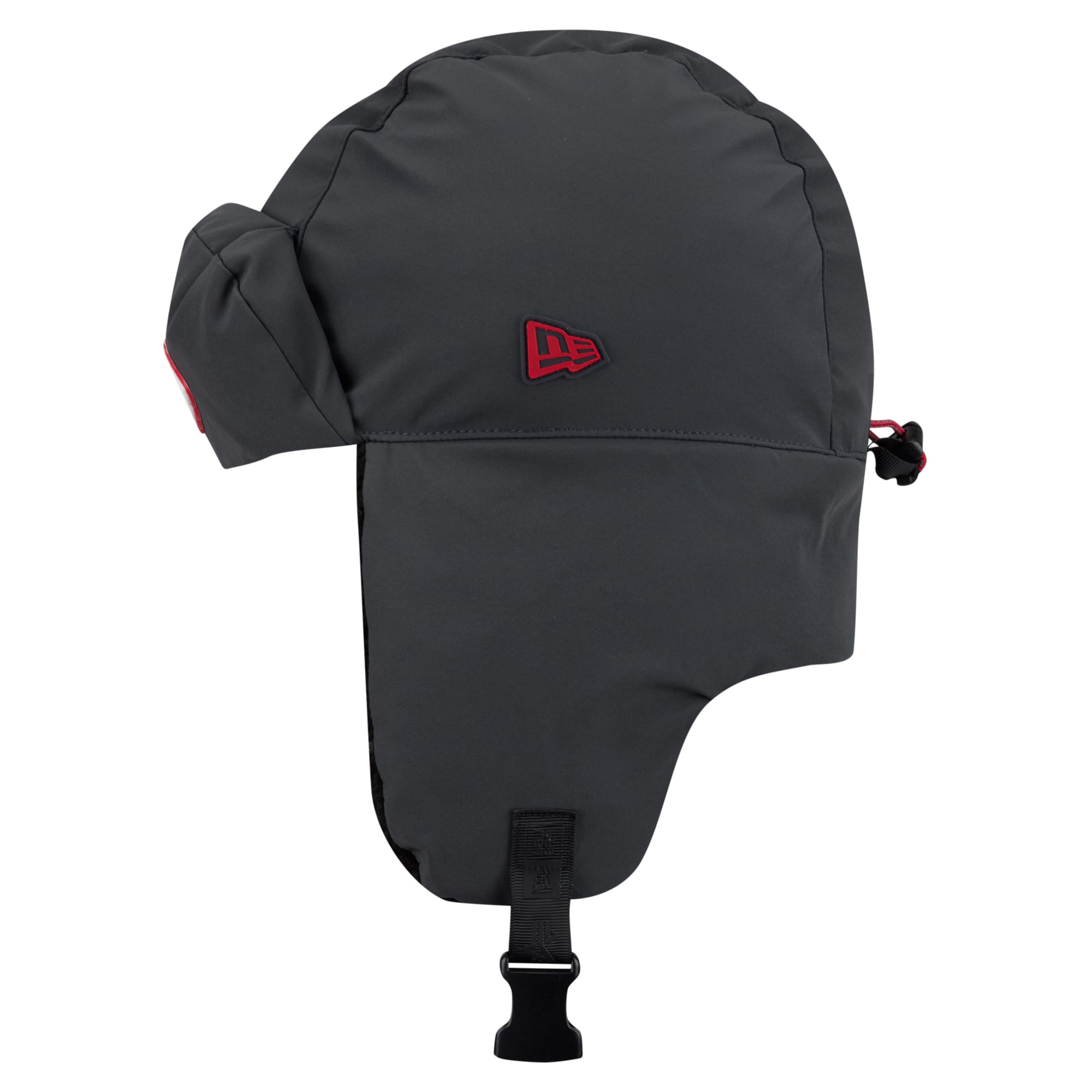 Casquette trappeur New Era anthracite pour homme, Kansas City Chiefs 2026, idéale pour les temps froids.