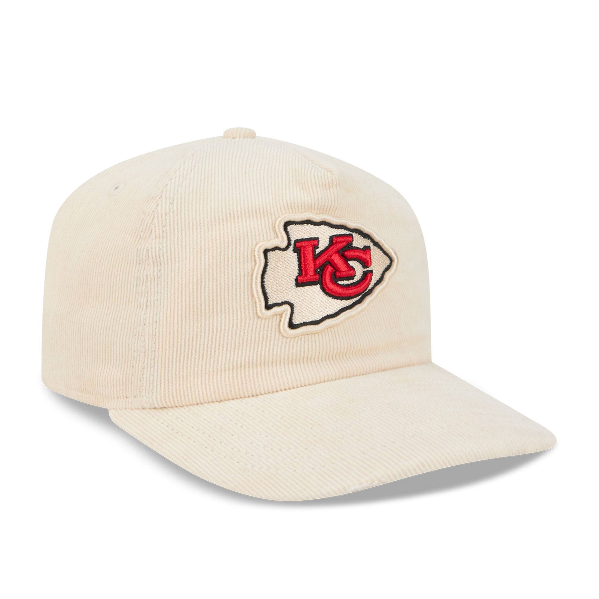 Casquette ajustable New Era crème Kansas City Chiefs 19TWENTY pour homme