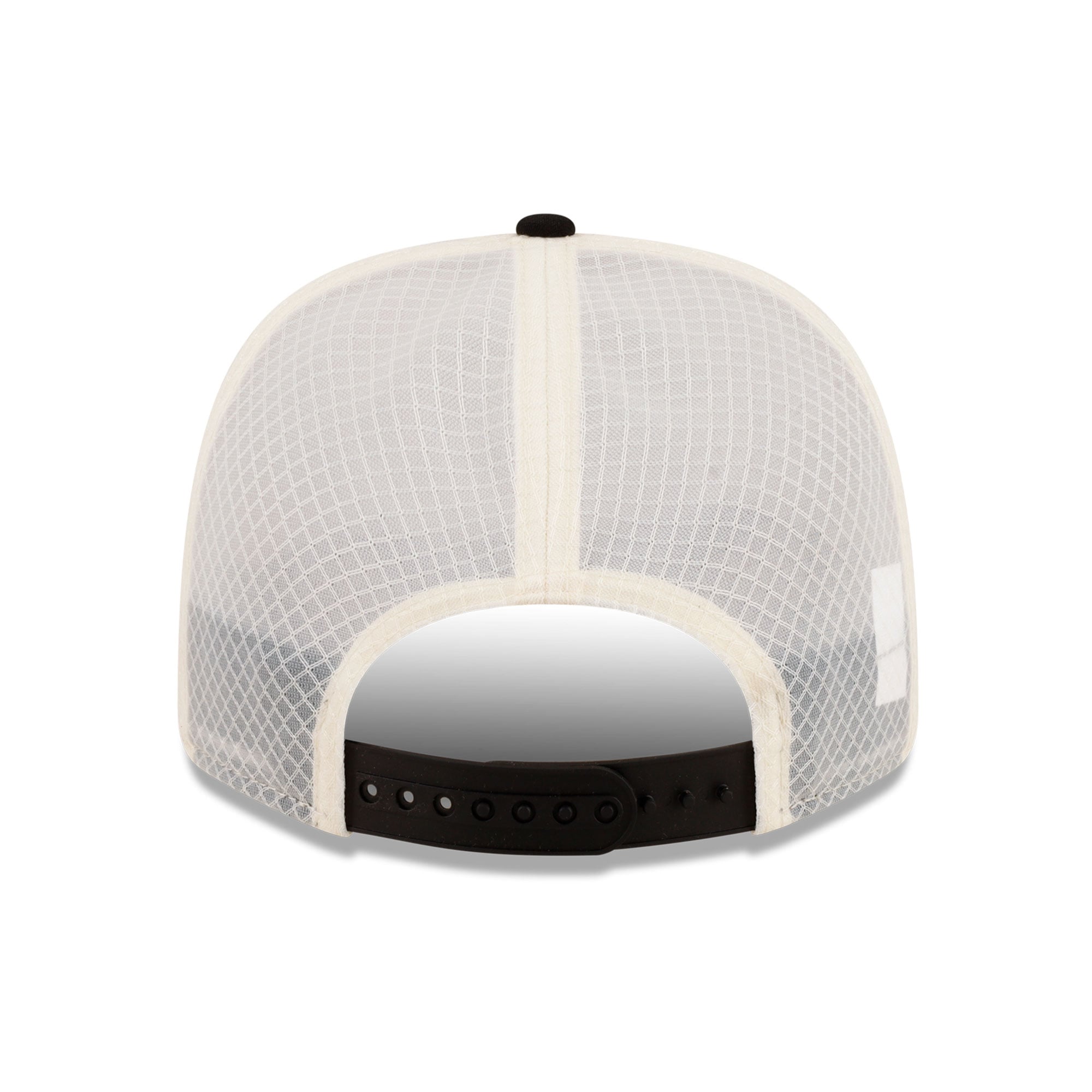Casquette ajustable New Era 9SEVENTY crème/noir Kansas City Chiefs pour homme