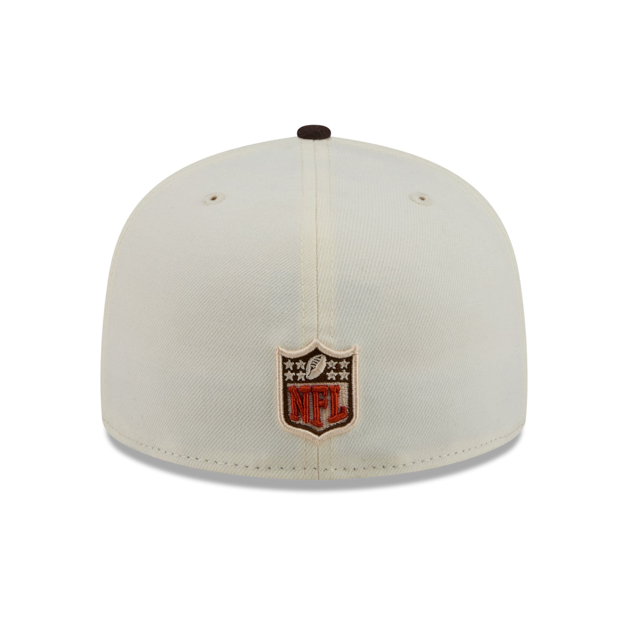 Men's New Era Cream/Brown Kansas City Chiefs Pumpkin Spice 59FIFTY Fitted Hat