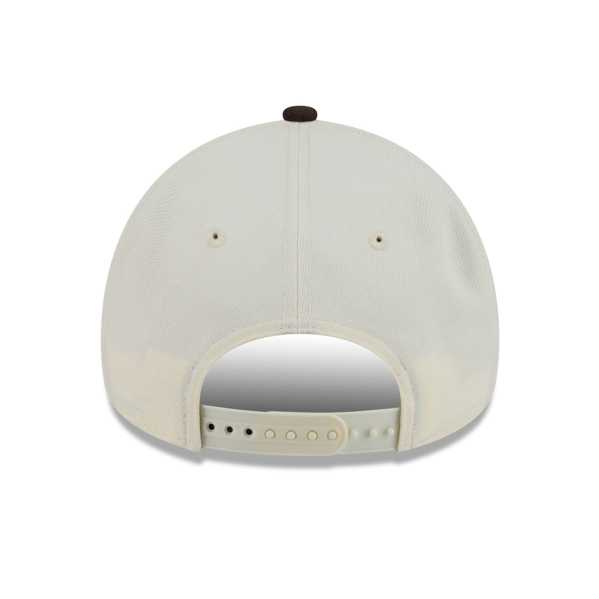 Men's New Era Cream/Brown Kansas City Chiefs Pumpkin Spice A-Frame 9FORTY Adjustable Hat