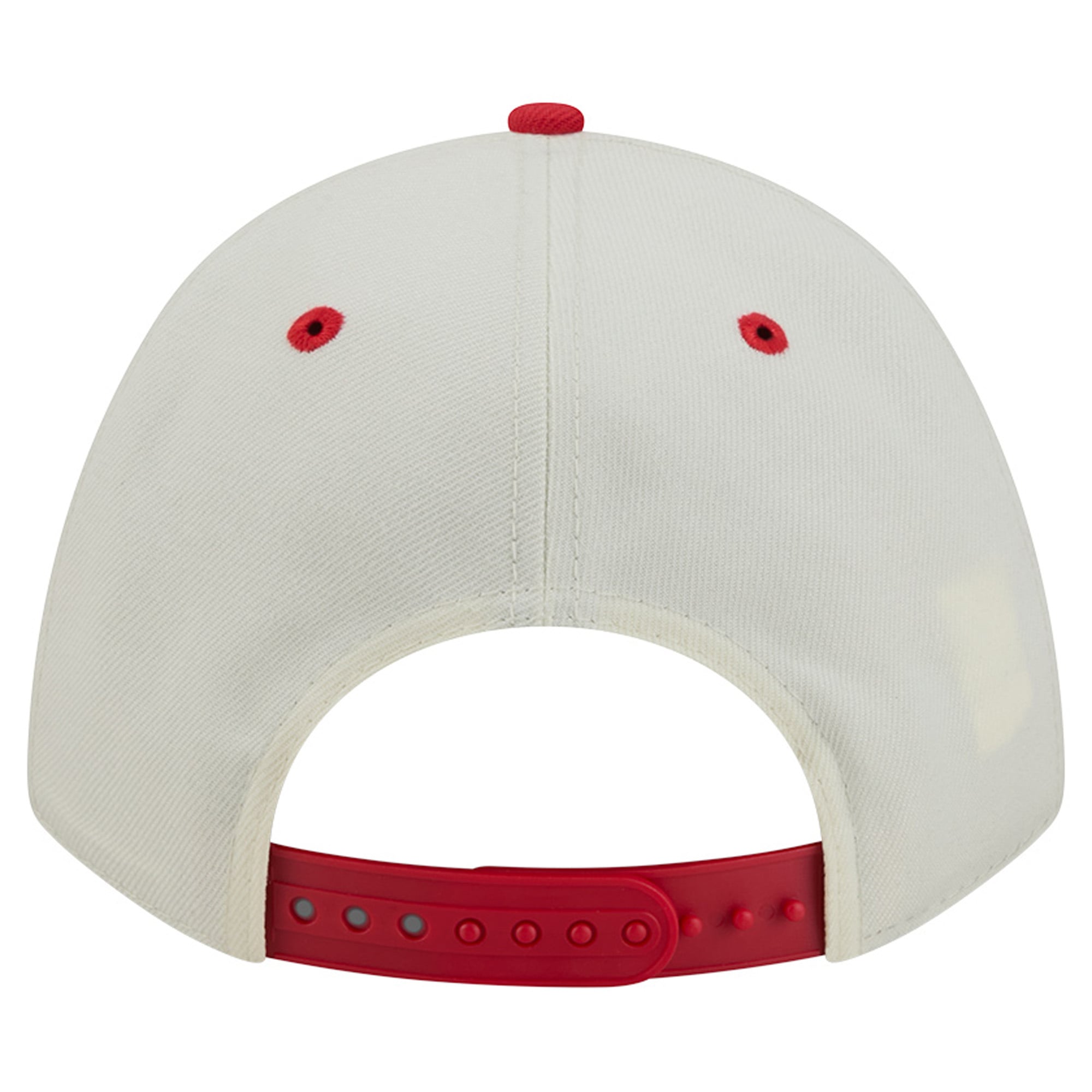 Casquette ajustable New Era crème/rouge Kansas City Chiefs Arch 9FORTY A-Frame M-Crown pour homme