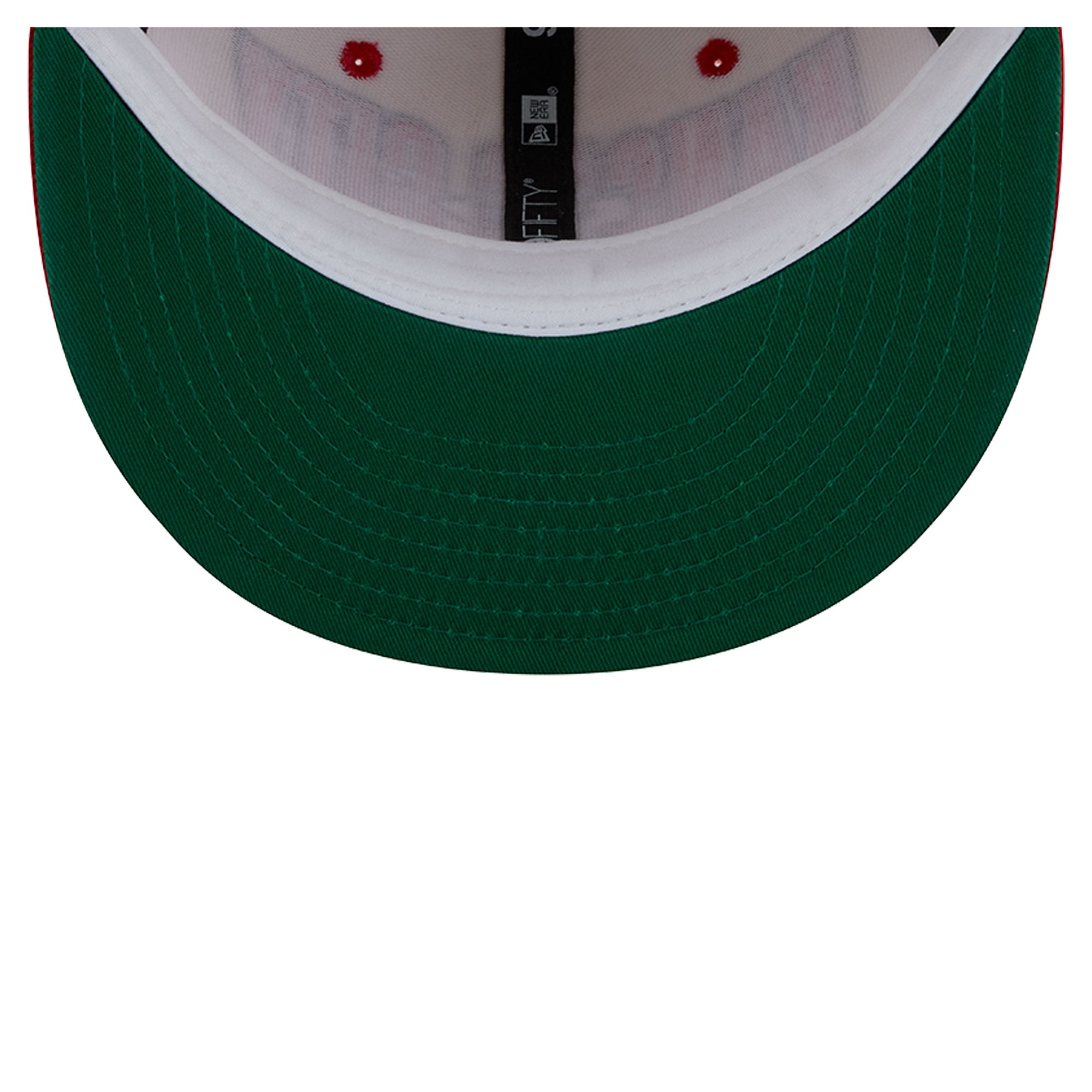 Casquette snapback New Era Classic 9FIFTY crème/rouge pour homme, Kansas City Chiefs